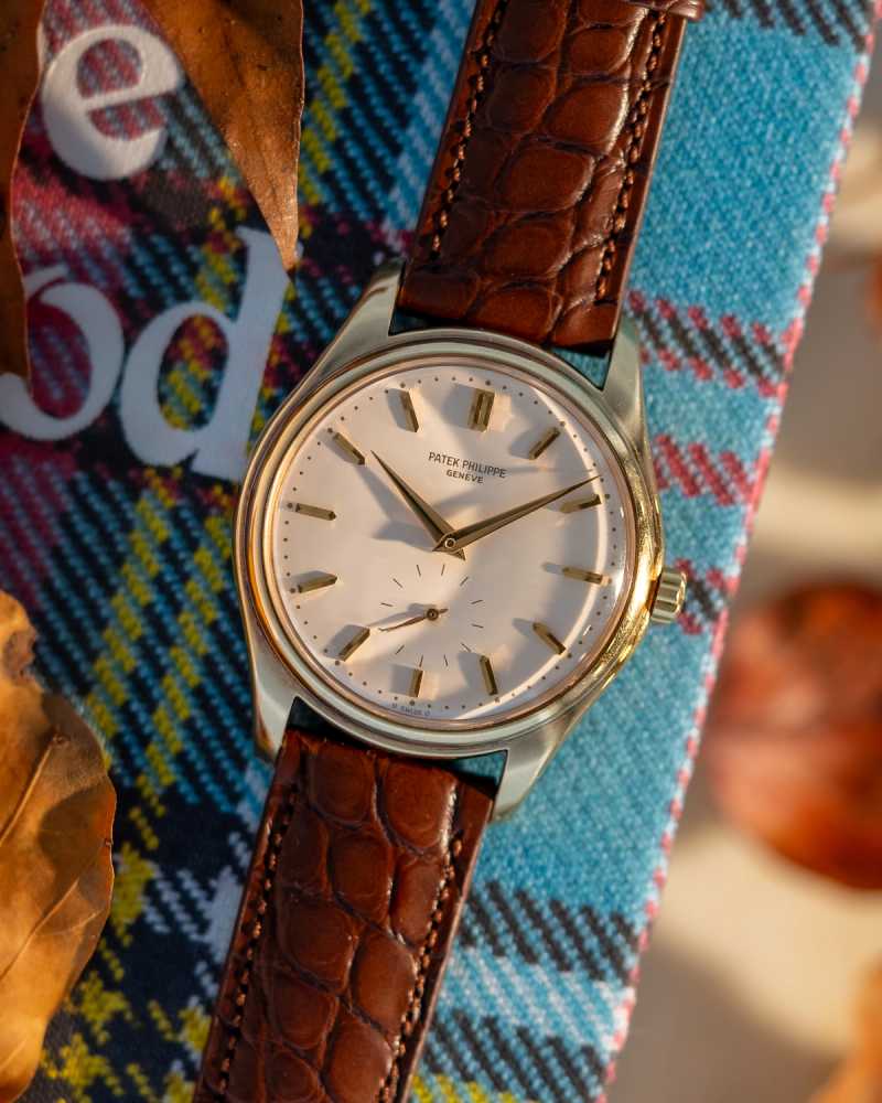 Featured image for Patek Philippe Calatrava 2526 White 1957 with original papers