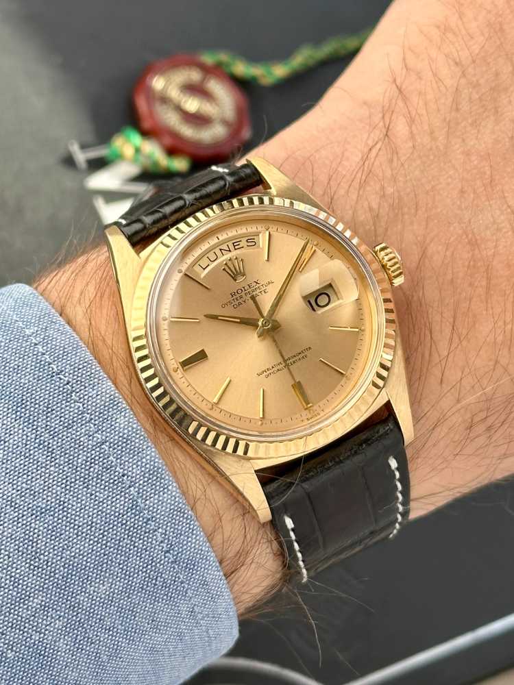 Wrist image for Rolex Day-Date 1803 Gold 1964 