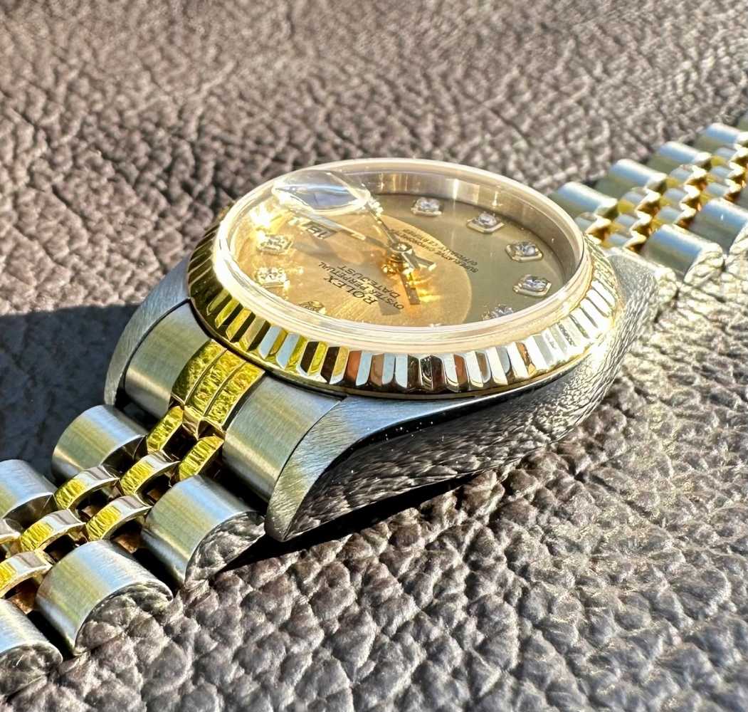 Detail image for Rolex Lady-Datejust "Diamond" 79173G Gold 2000 with original box and papers 2