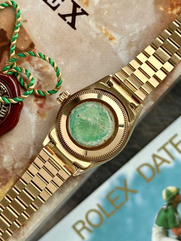 Image for Rolex Lady-Datejust "Diamond" 69178 Gold 1990 with original box and papers