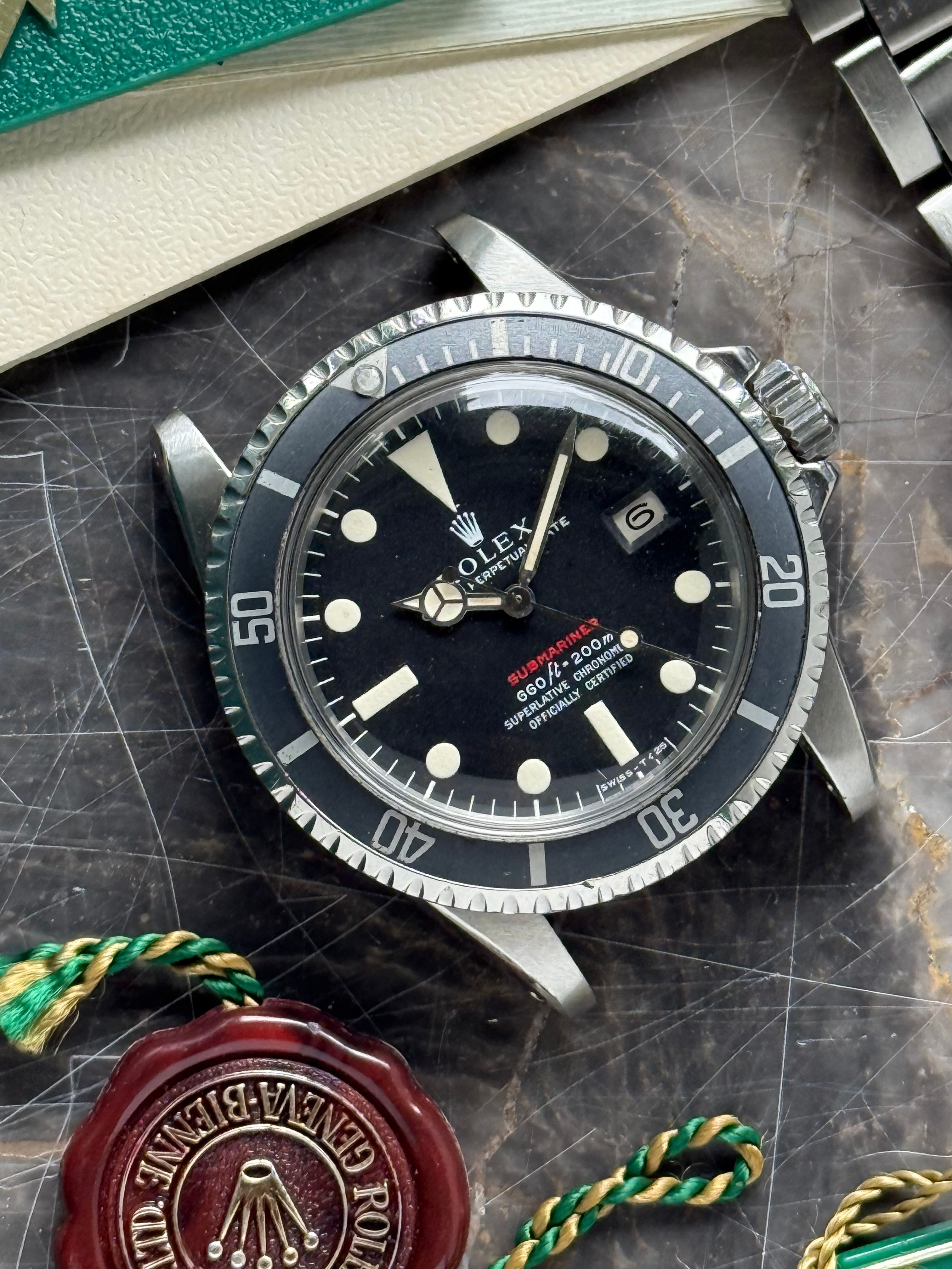 ROLEX SUBMARINER リダン赤サブダイアル ROLEX SUBMARINER リダン赤サブダイアル 雰囲気抜群の赤サブ入荷致し