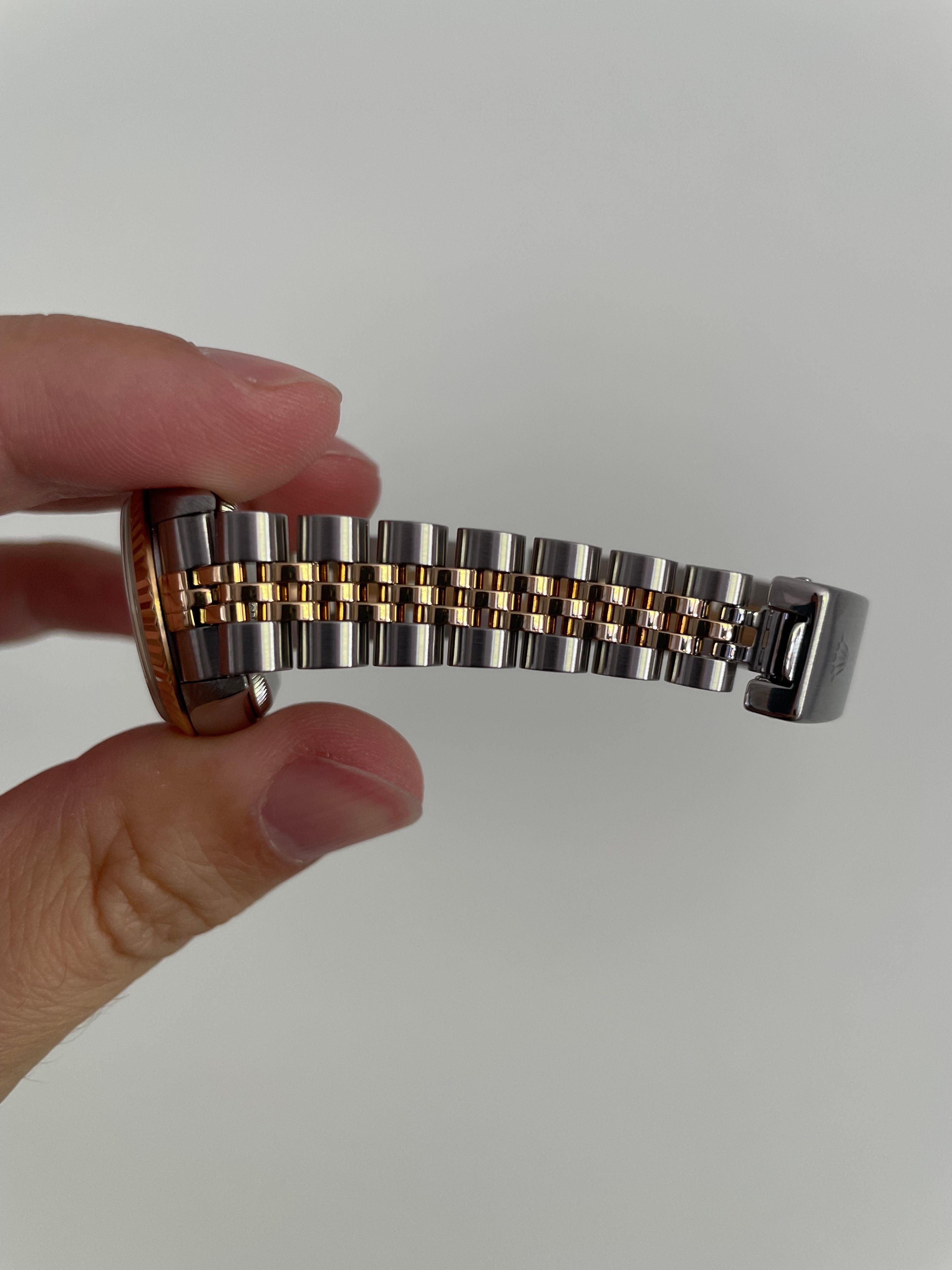 Rolex Lady Datejust 69173 Black 1998 with original box and papers
