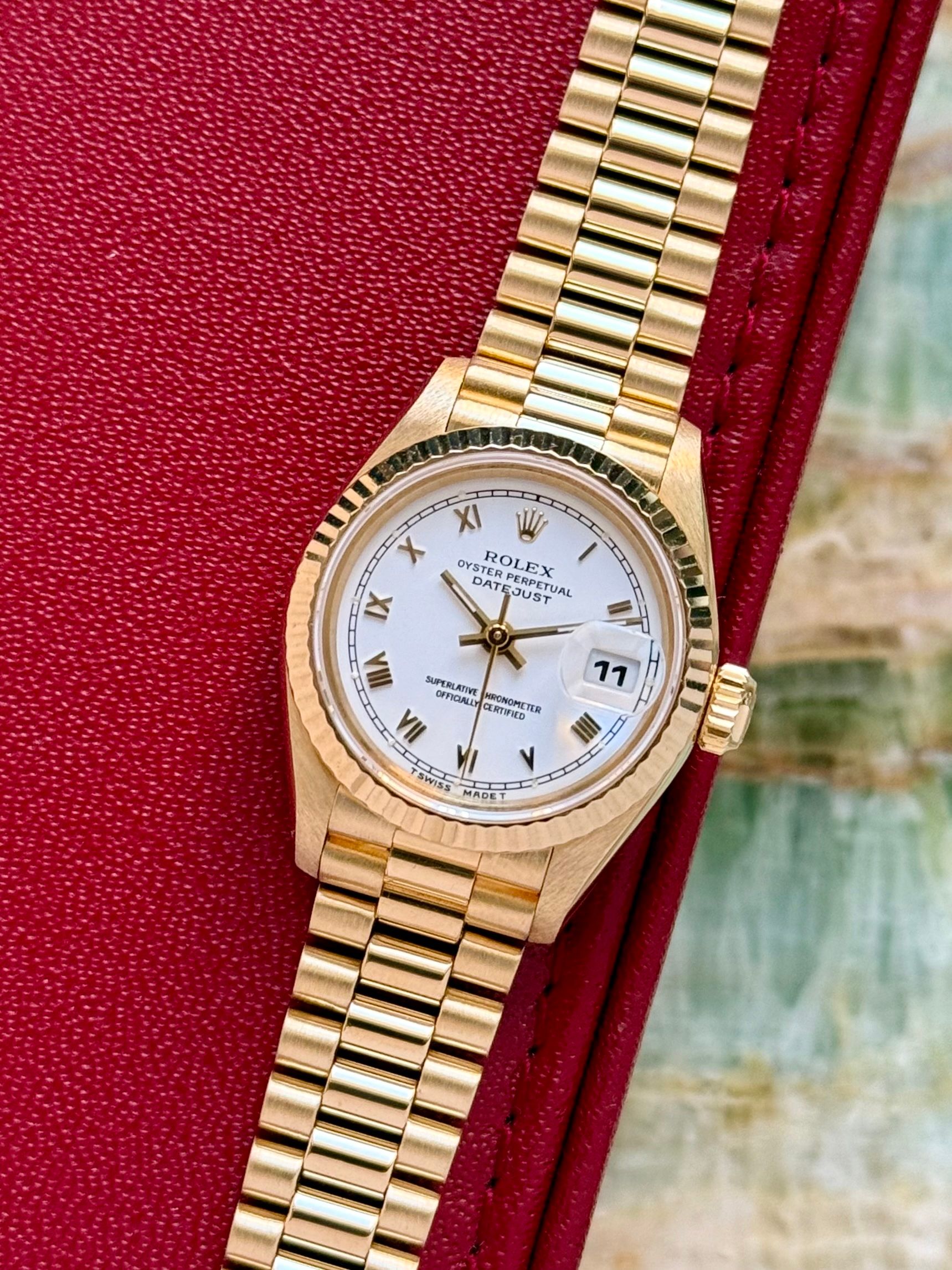 Rolex Lady-Datejust 69178 White 1989