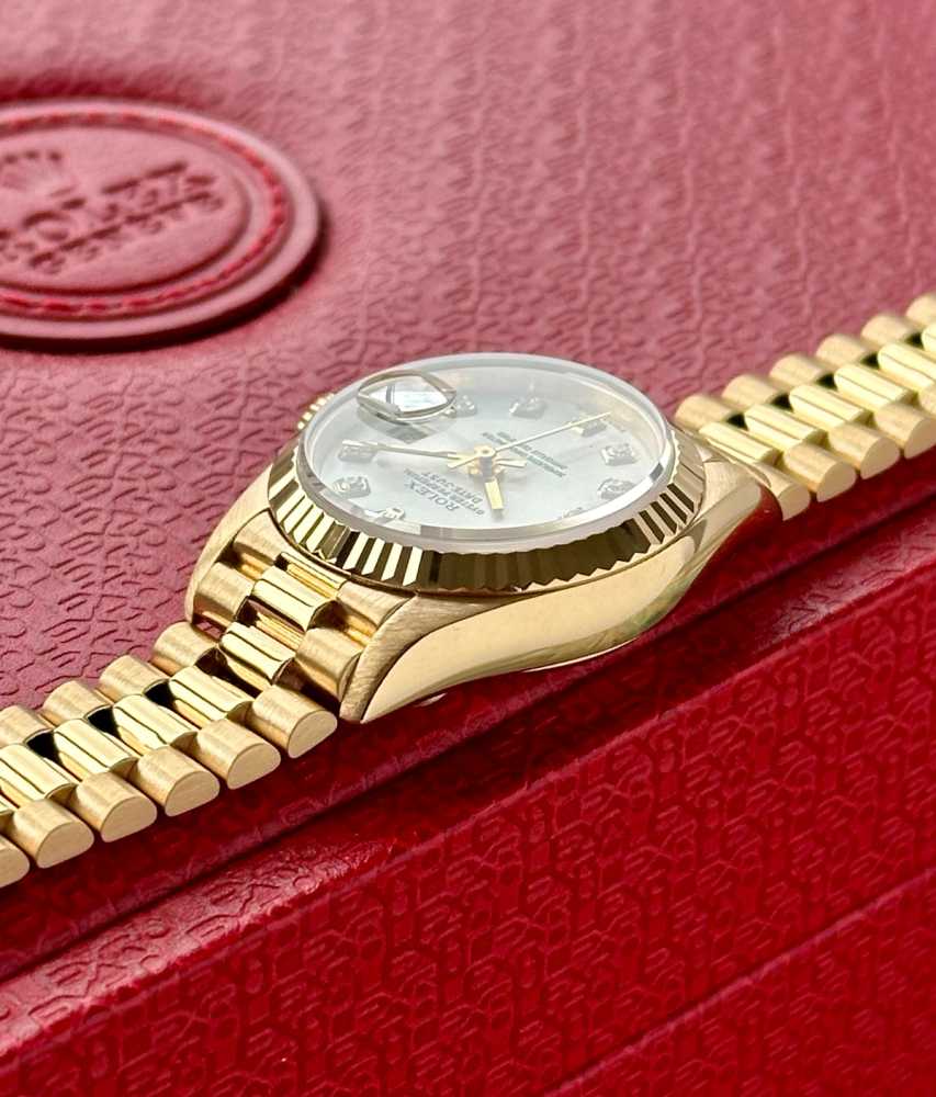 Image for Rolex Lady-Datejust "Diamond" 69178 Silver 1995 with original box and papers