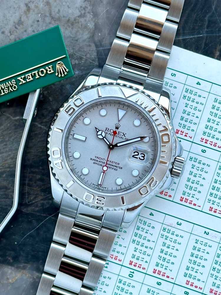 Featured image for Rolex Yacht-Master 16622 Silver 2008 