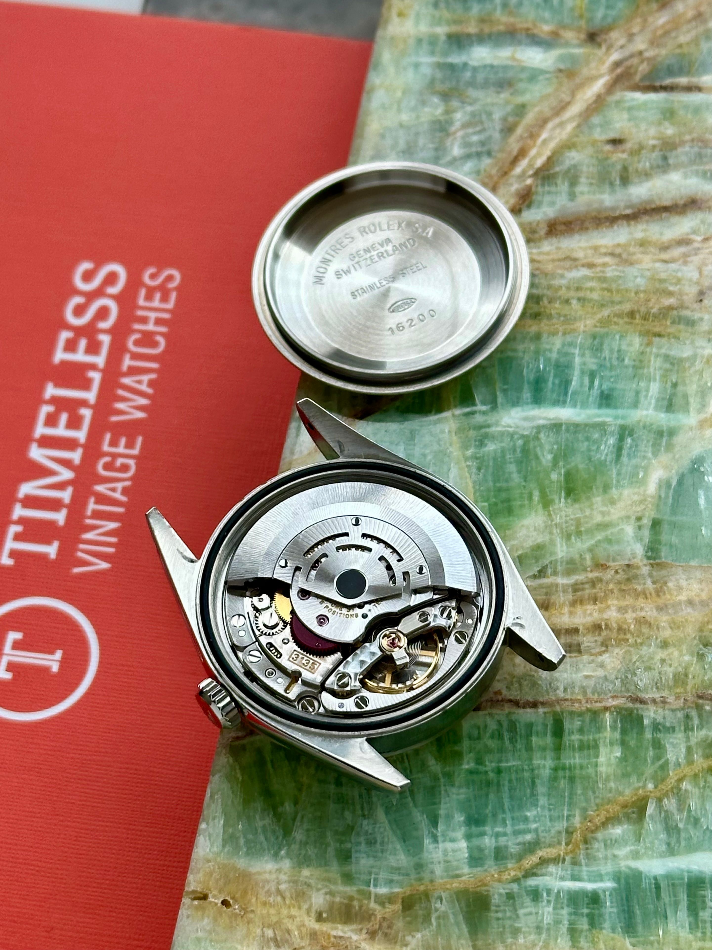 Rolex Datejust 16234 Black 1997 with original box and papers 2