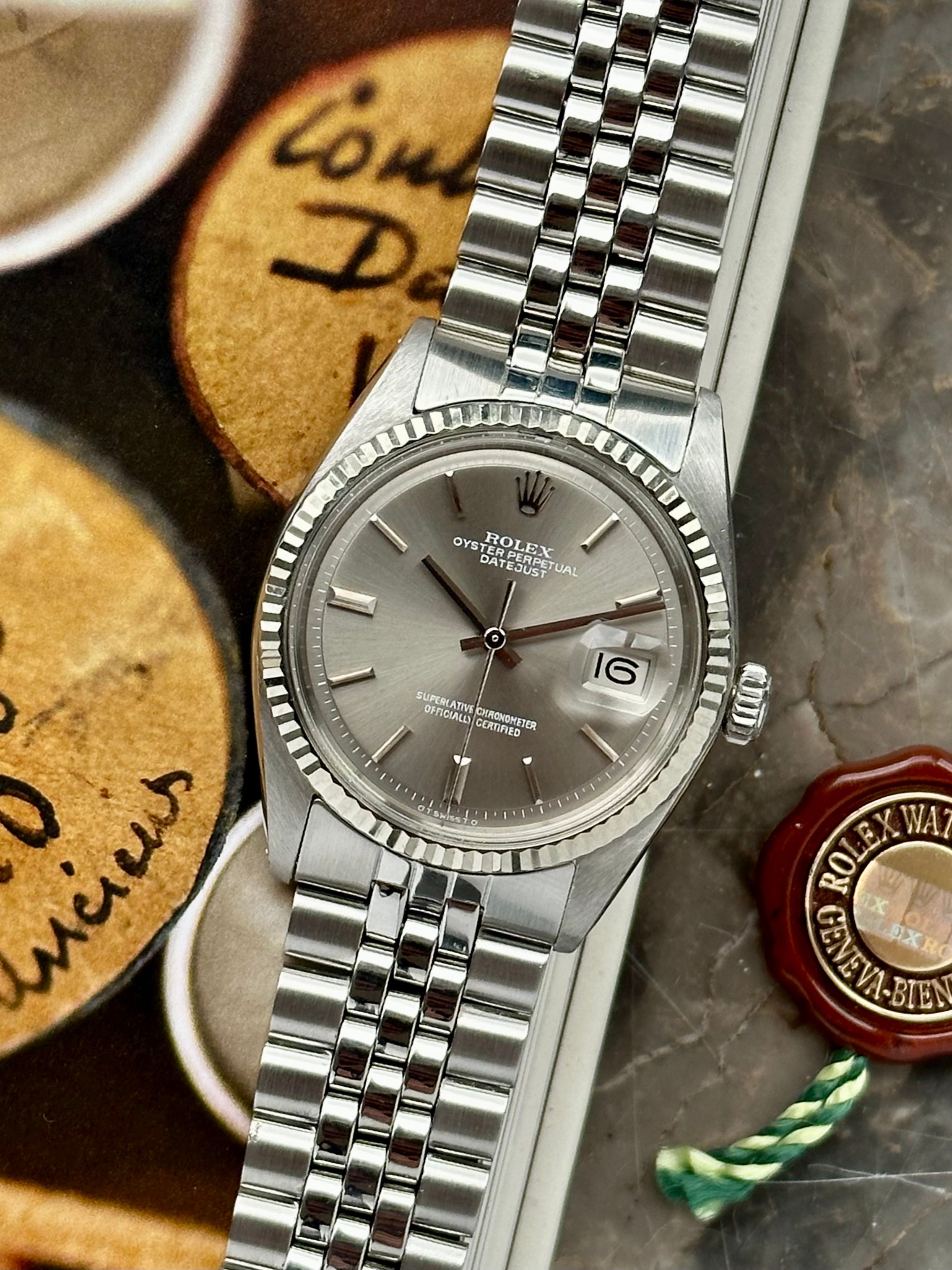 Rolex Datejust 1601 Grey 1973
