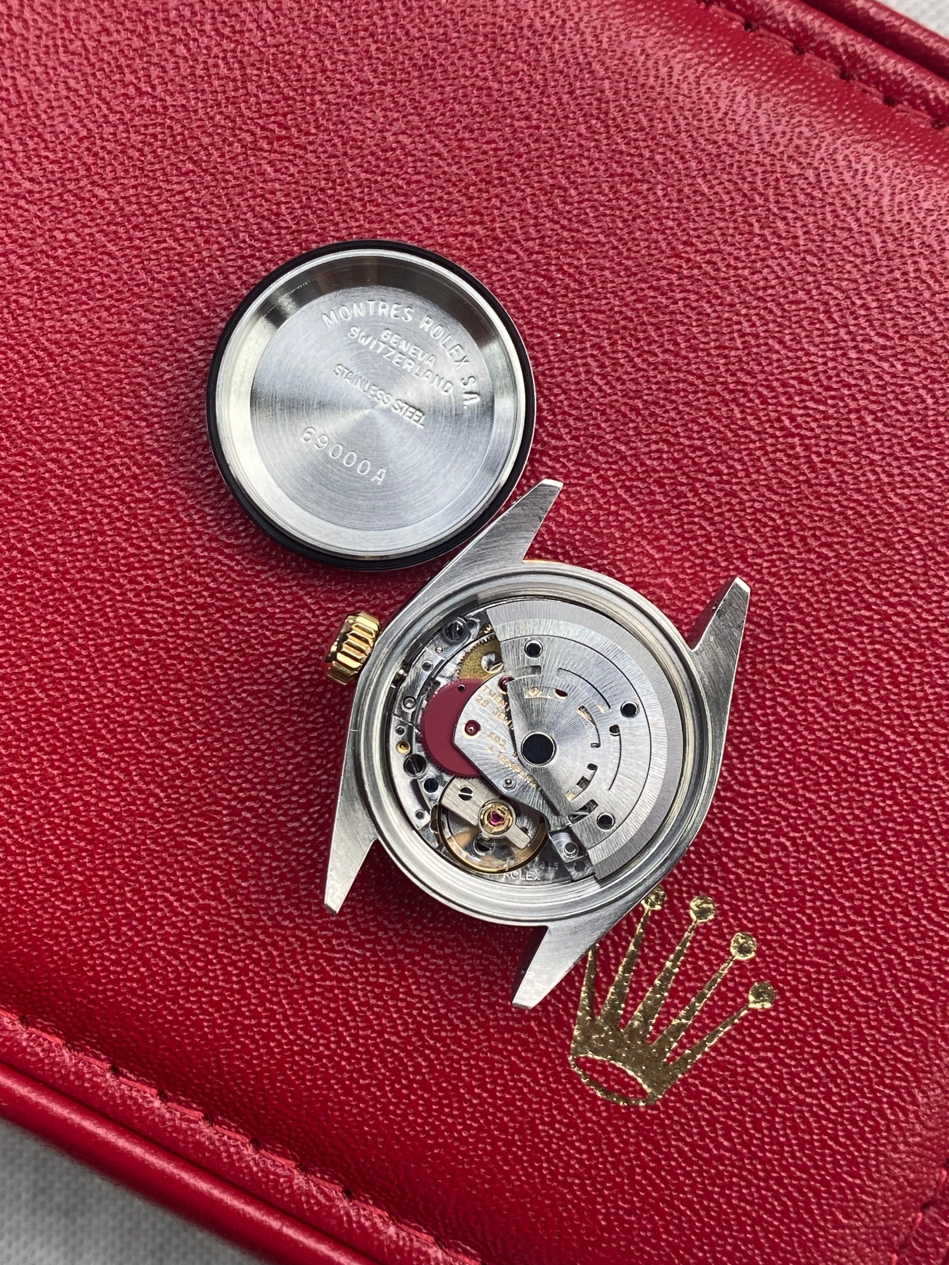 Rolex Lady Datejust 69173 Gold 1989 with original box and papers