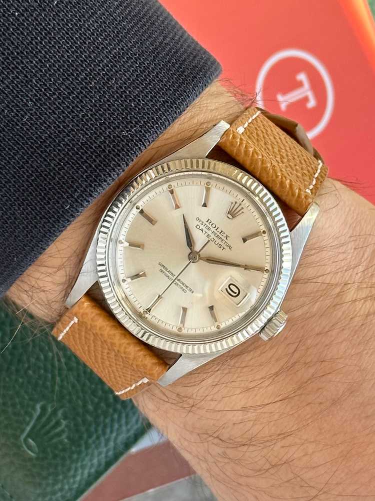 Image for Rolex Datejust "Alpha Hands" 1601 Silver 1963 