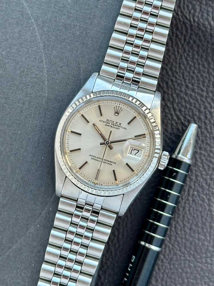 Featured image for Rolex Datejust "Sigma" 1601 Silver 1978 