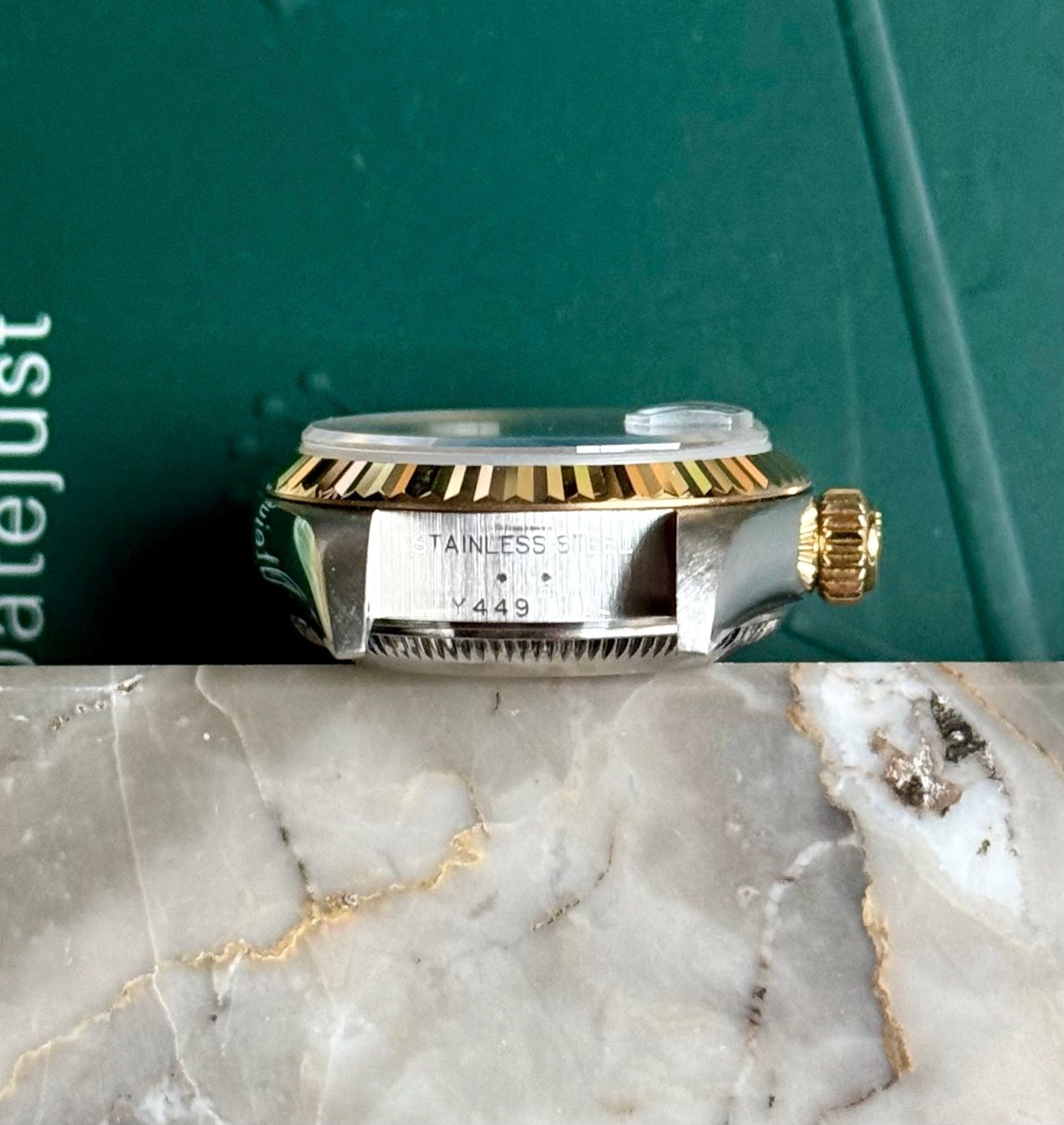 Rolex Lady-Datejust 79173 Black 2002 with original box and papers