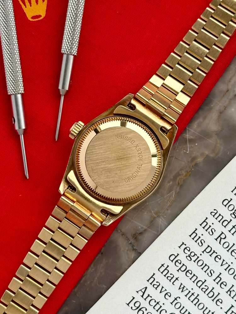 Detail image for Rolex Lady-Datejust "Diamond" 69178G Gold 1990 