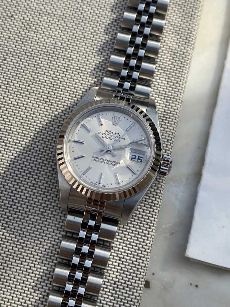 Image for Rolex Lady Datejust 79174 Silver 2000 with original box and papers