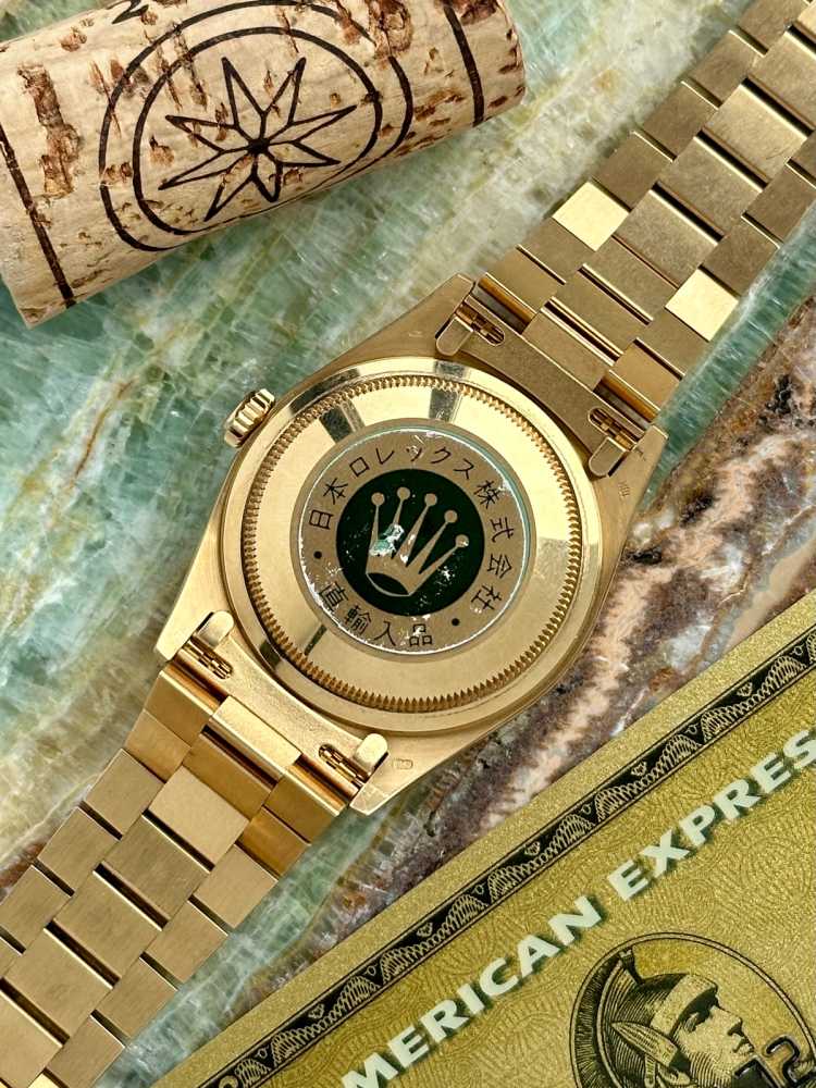 Image for Rolex Day Date "Diamond" 18238 Gold 1995 with original box