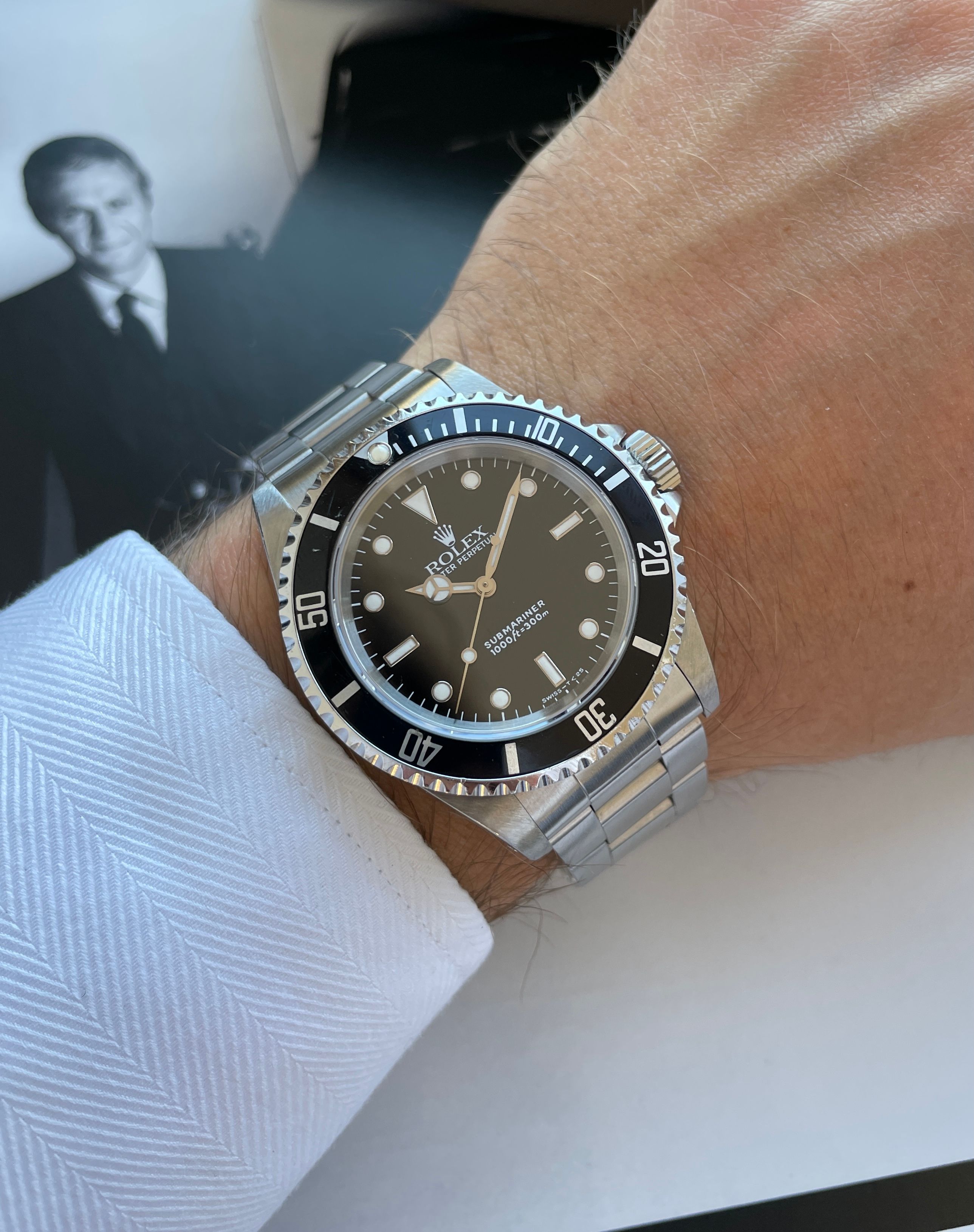 Rolex Submariner 14060 Black 1991