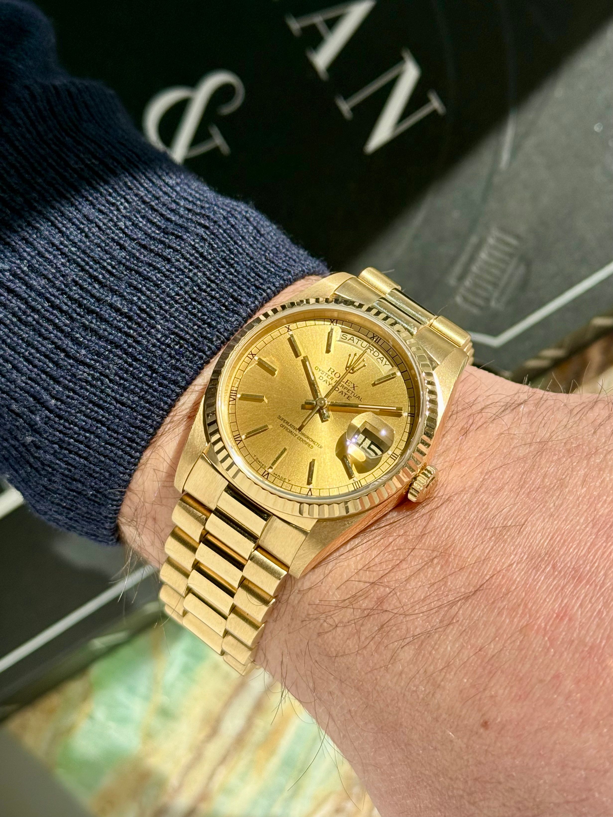Rolex Day-Date 18238 Gold 1989 2