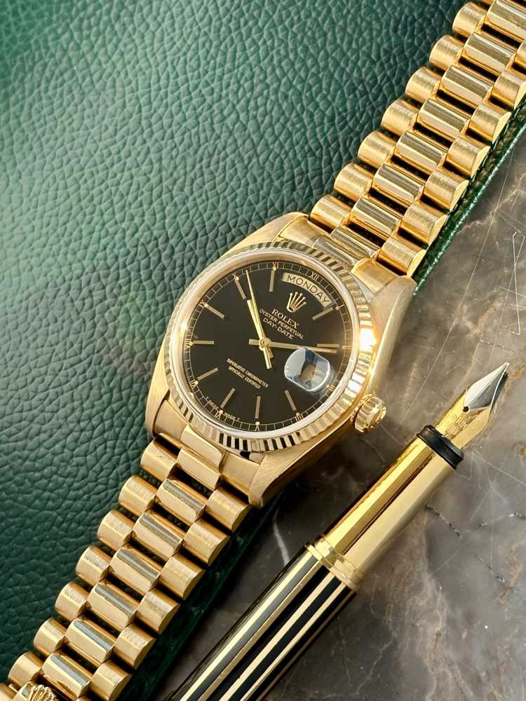 Detail image for Rolex Day-Date 18038 Black 1979 