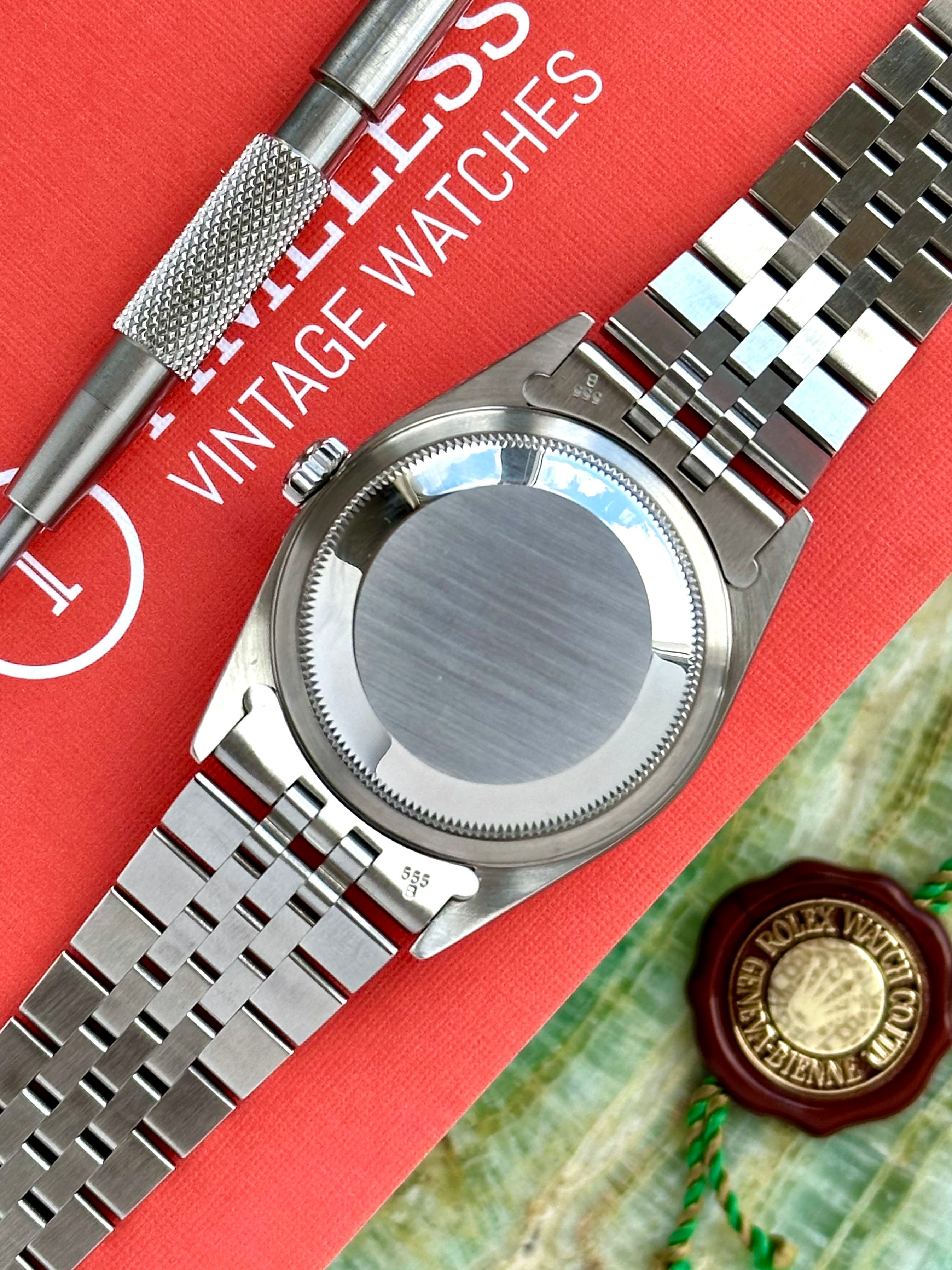 Rolex Datejust 16234 Silver 1993 with original box and papers 2