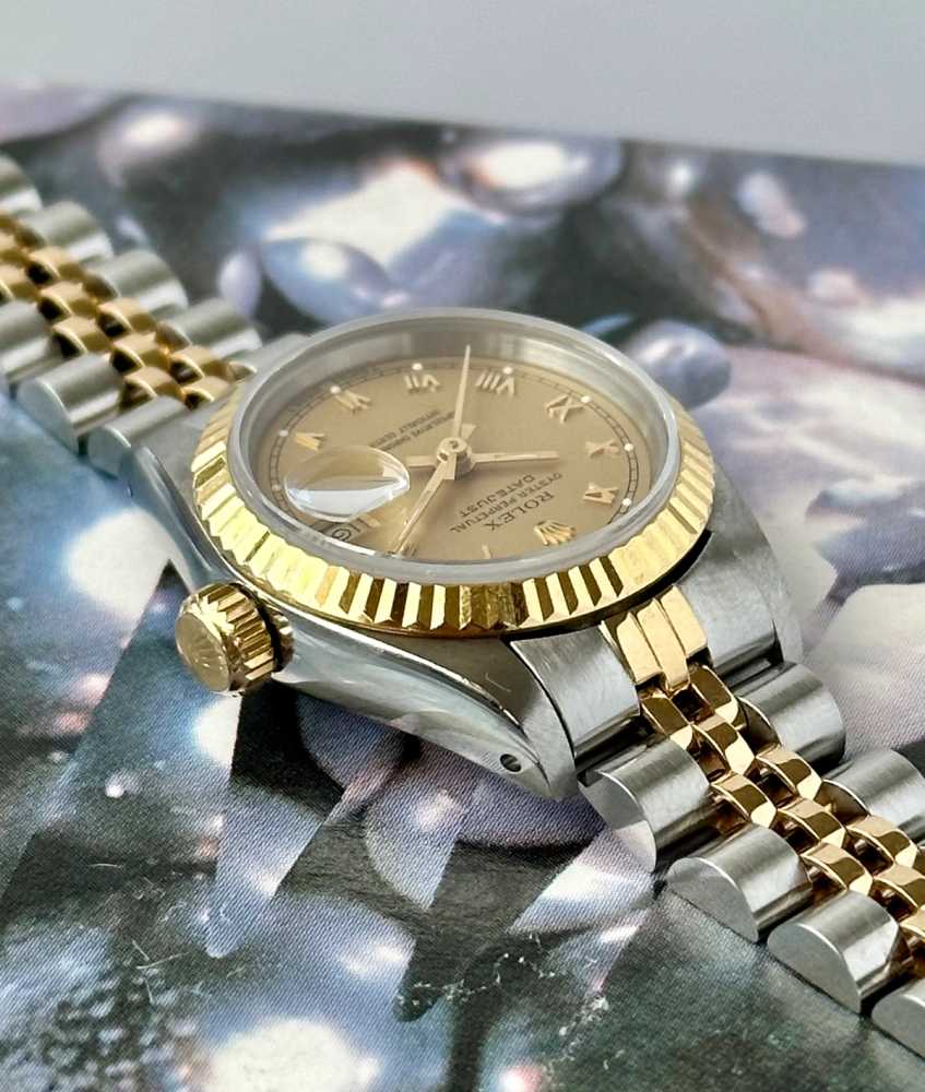 Image for Rolex Lady-Datejust 69173 Gold 1990 with original box and papers 3