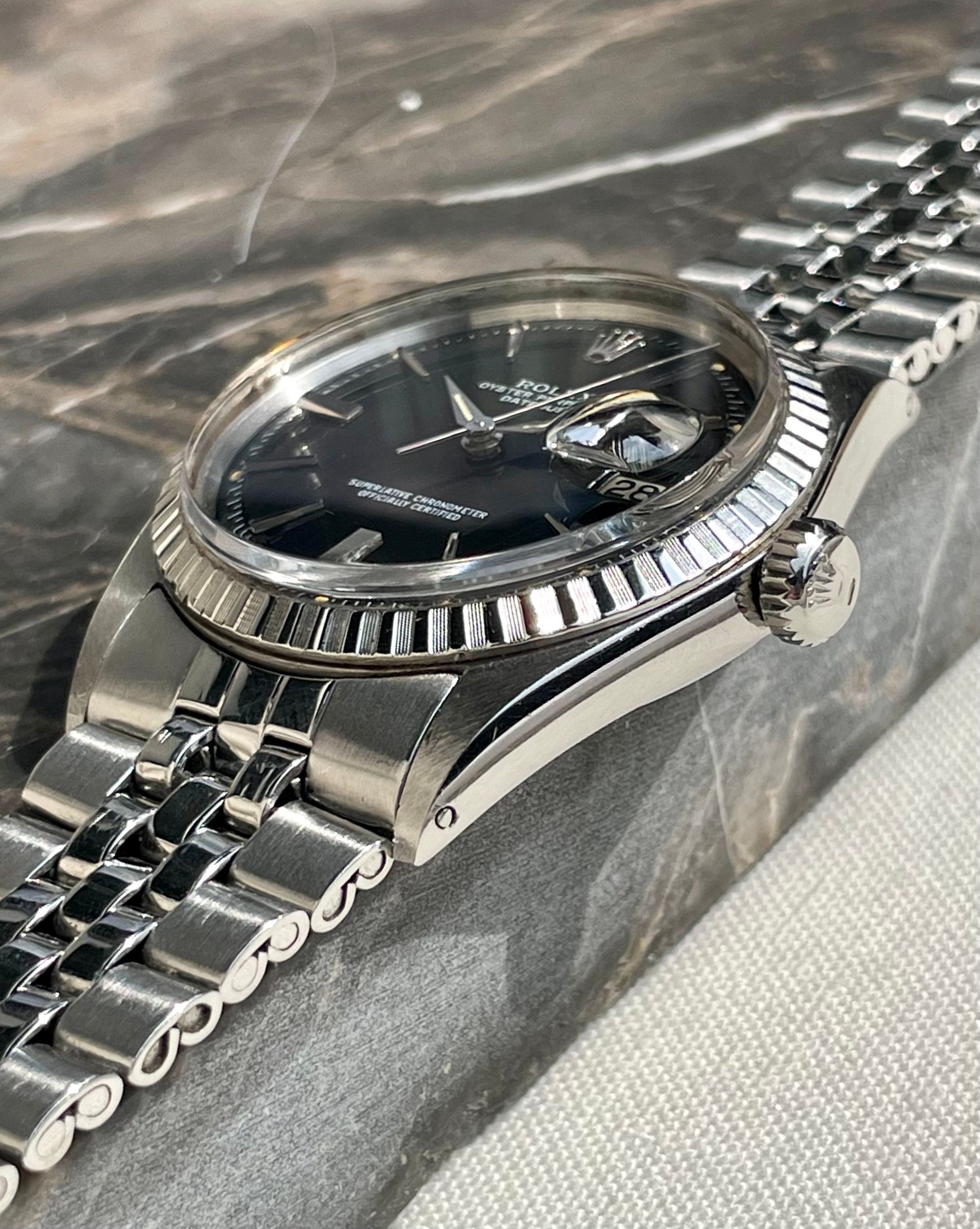 Rolex Datejust 1603 Black 1966