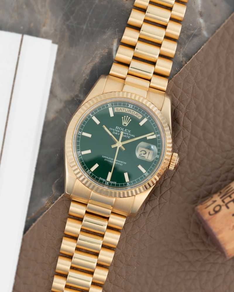 Featured image for Rolex Day-Date 118238  2001 with original box and papers