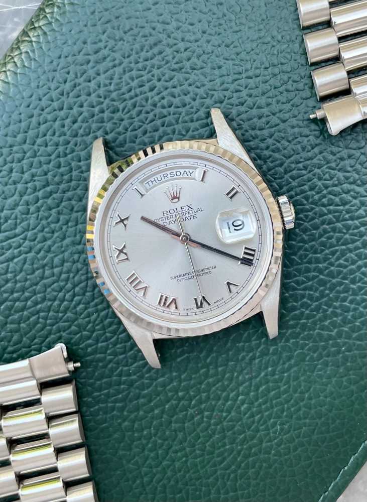 Image for Rolex Day-Date 18239 Silver 1991 