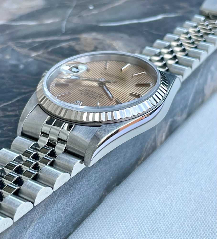 Image for Rolex Datejust "Tapestry" 16234 Tropical 2000 with original box and papers