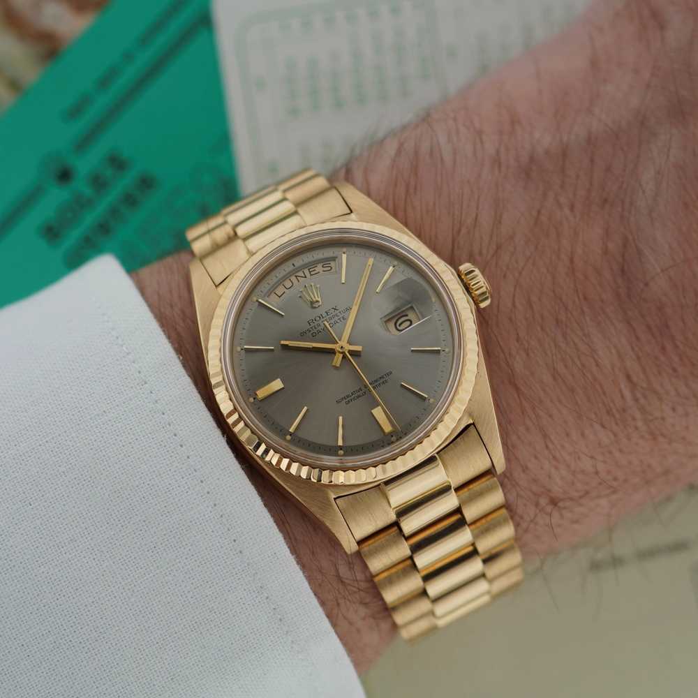 Wrist image for Rolex Day-Date 1803 Grey 1968 