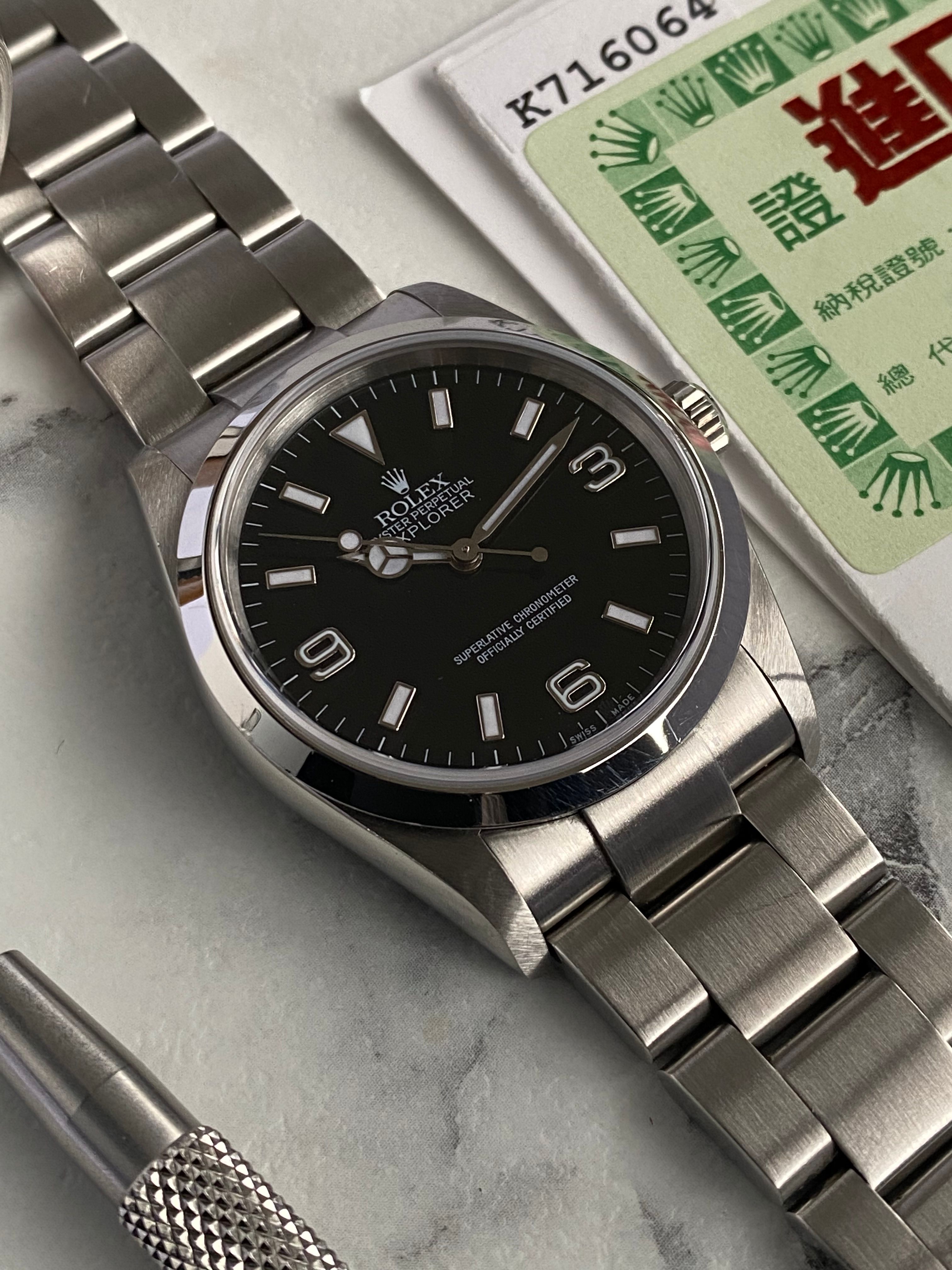 Rolex 114270 hotsell for sale