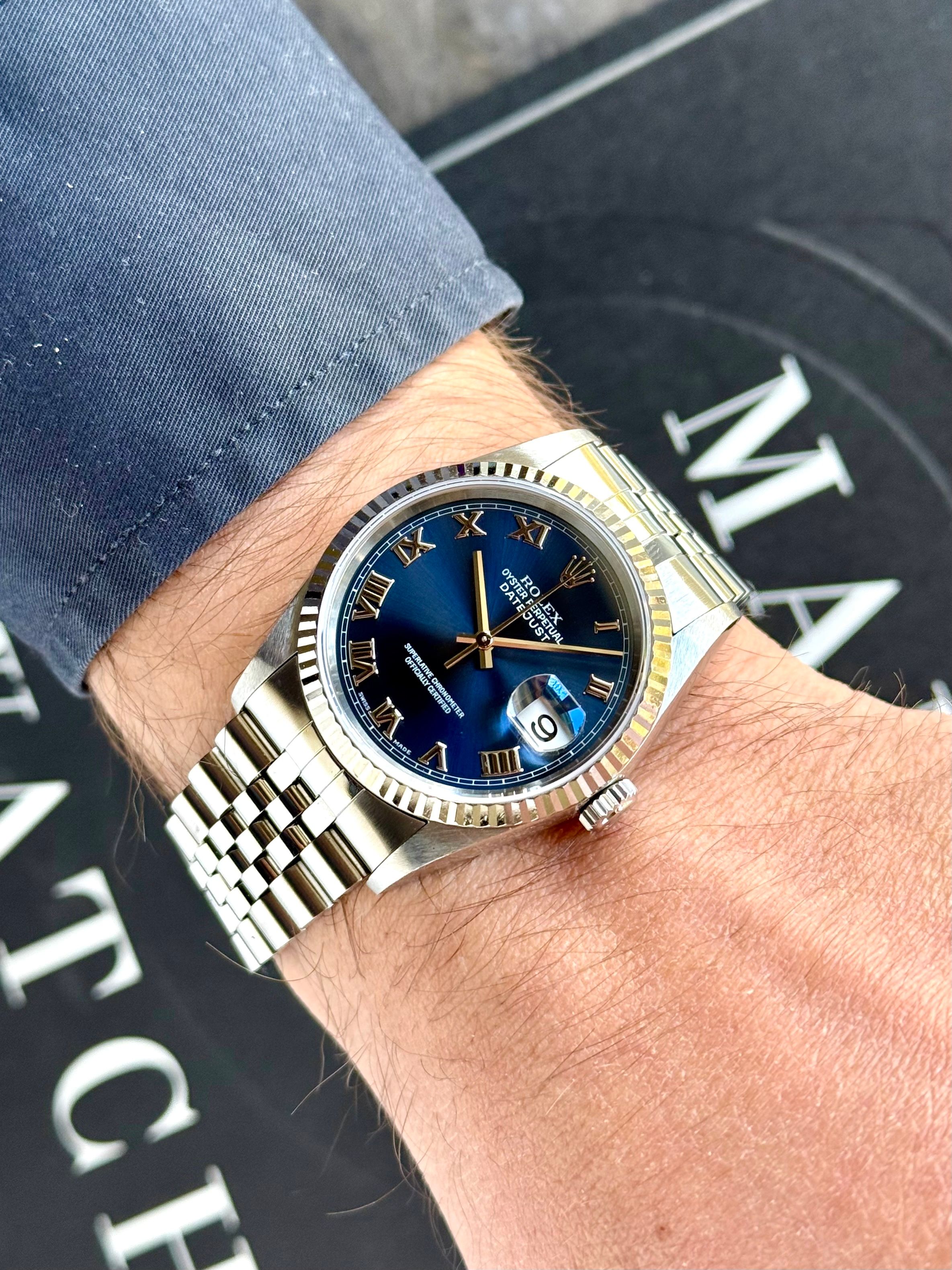 Rolex Datejust 16234 Blue 1996