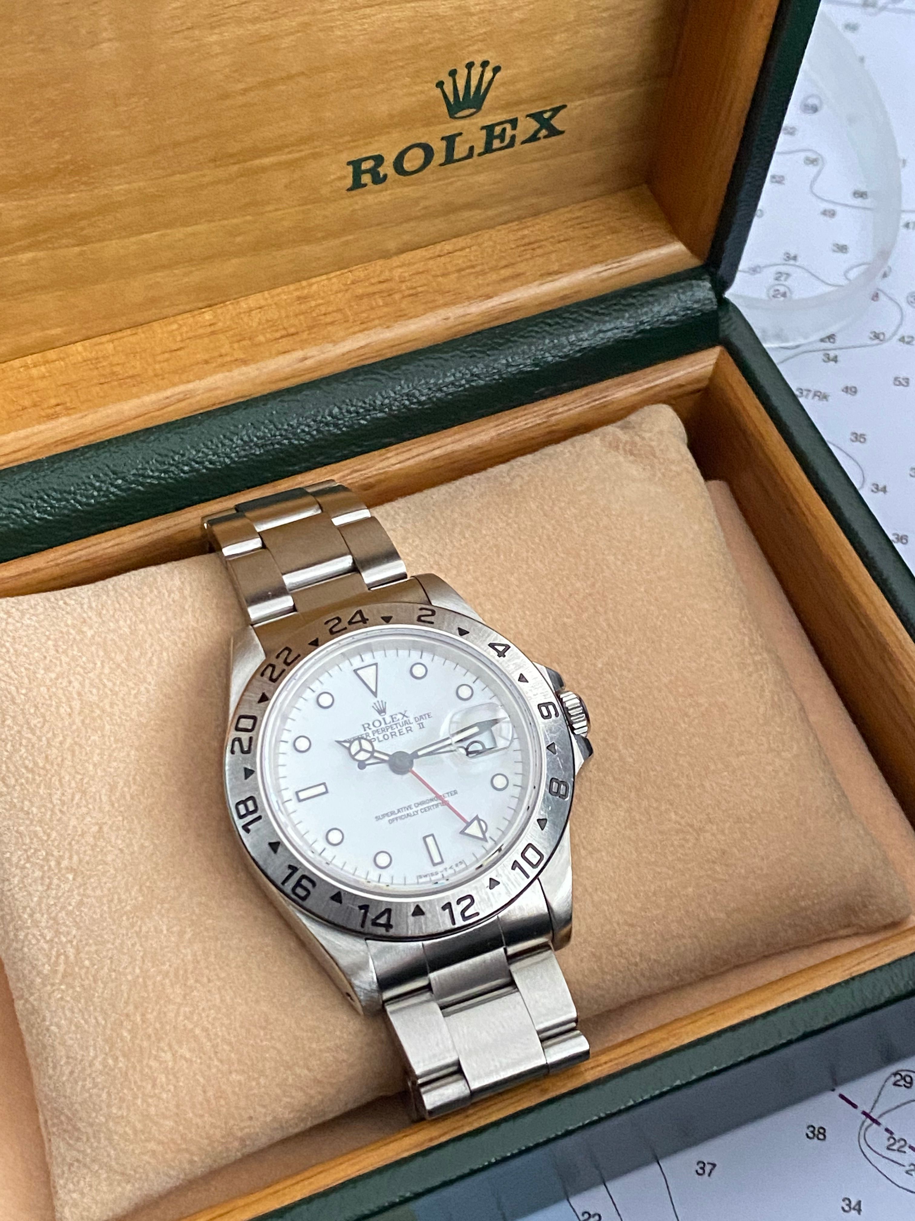 1998 rolex explorer ii hot sale