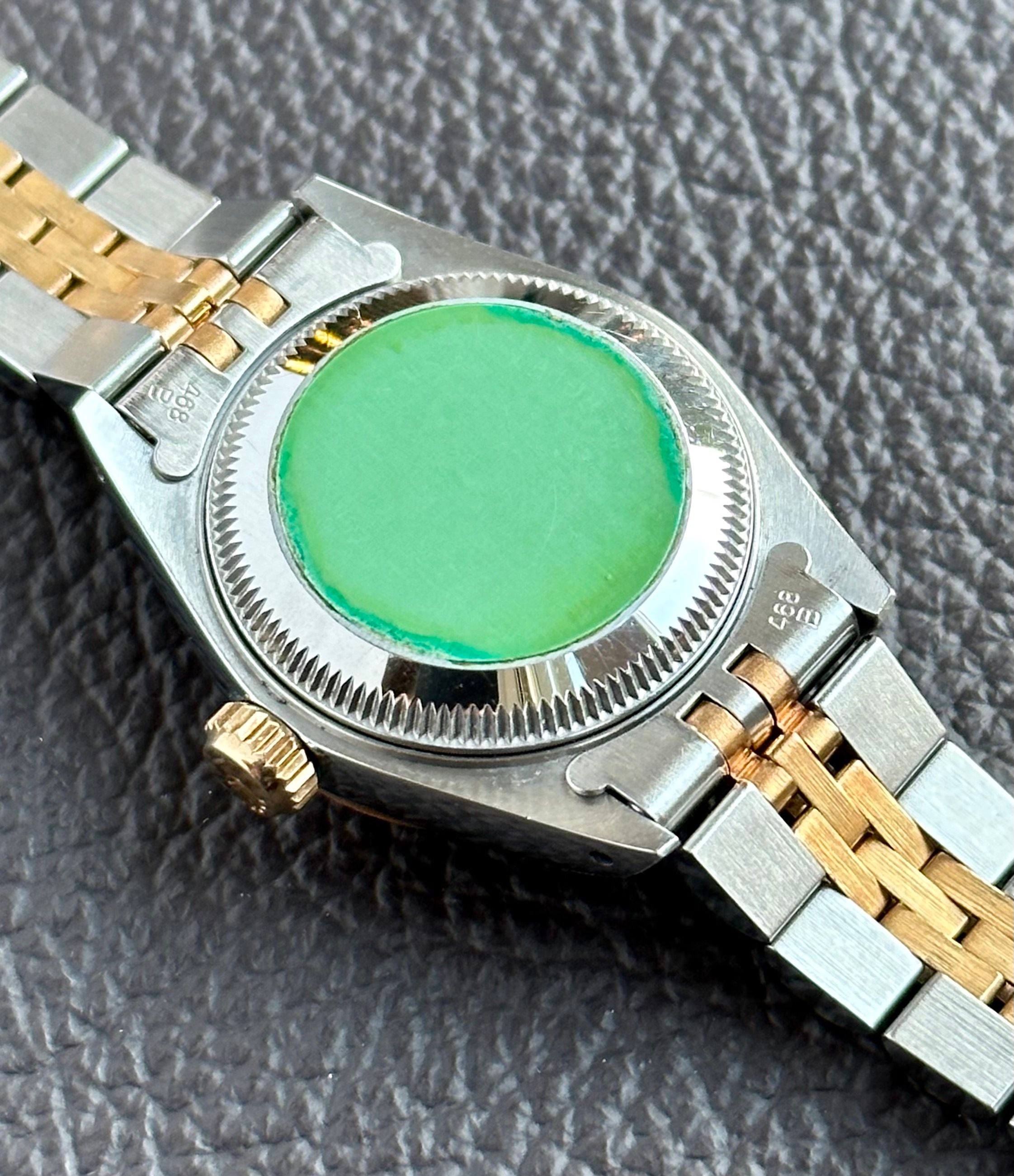 Rolex Lady-Datejust 69173 Gold 1989 with original box and papers 2