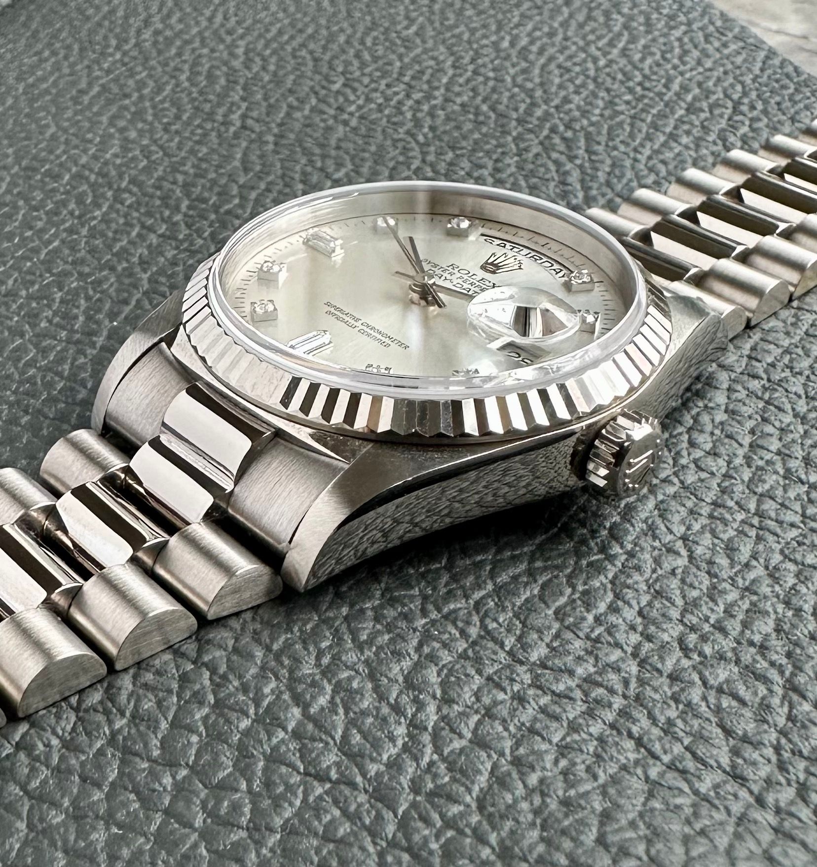 Rolex Day-Date 18239 Silver 1995