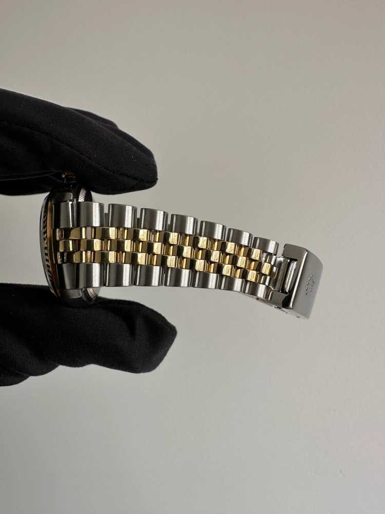 Image for Rolex Midsize Datejust "Diamond" 68273G Gold 1995 with original box and papers