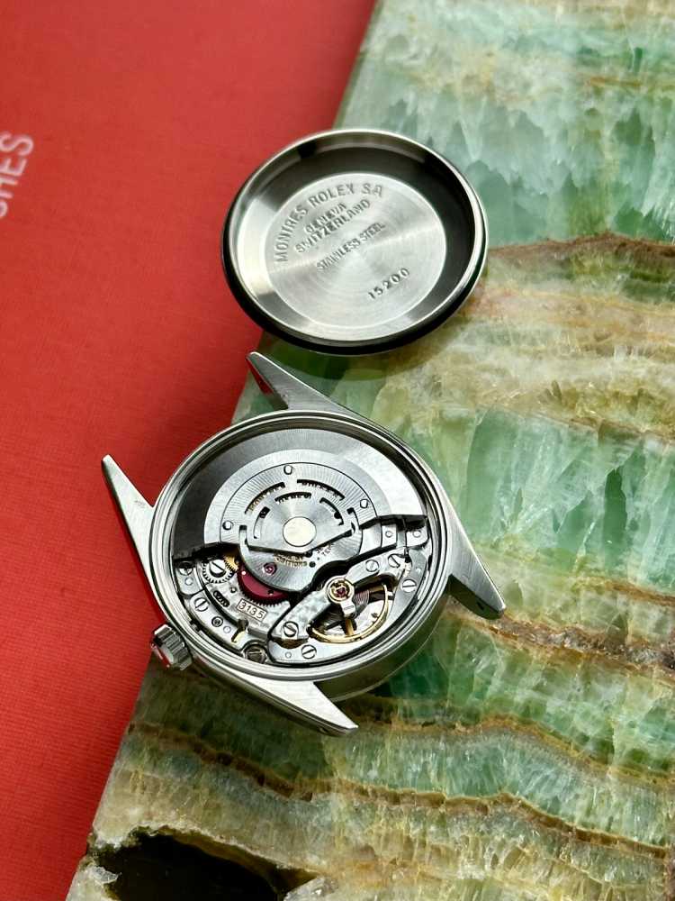 Image for Rolex Oyster Perpetual Date 15200 Silver 1990 with original box and papers