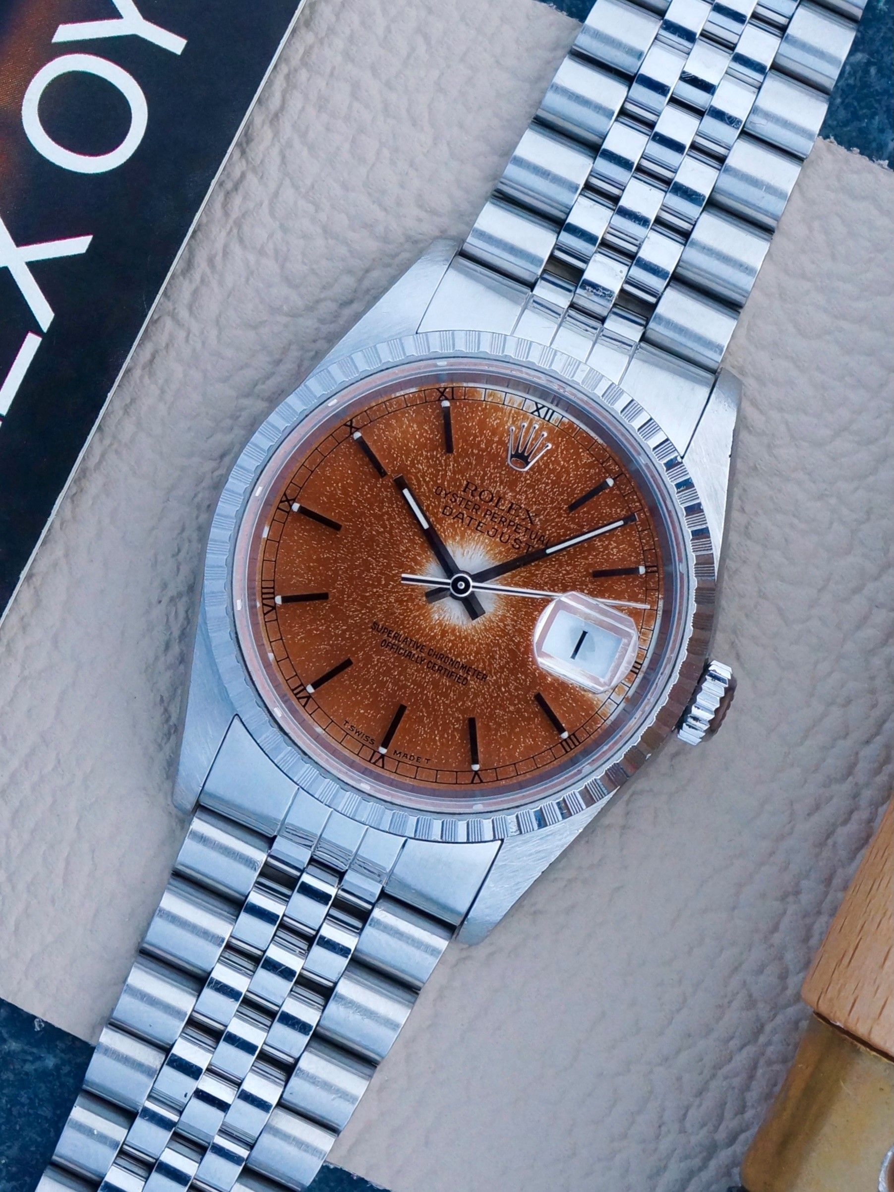 Rolex Datejust 16220 Tropical 1997