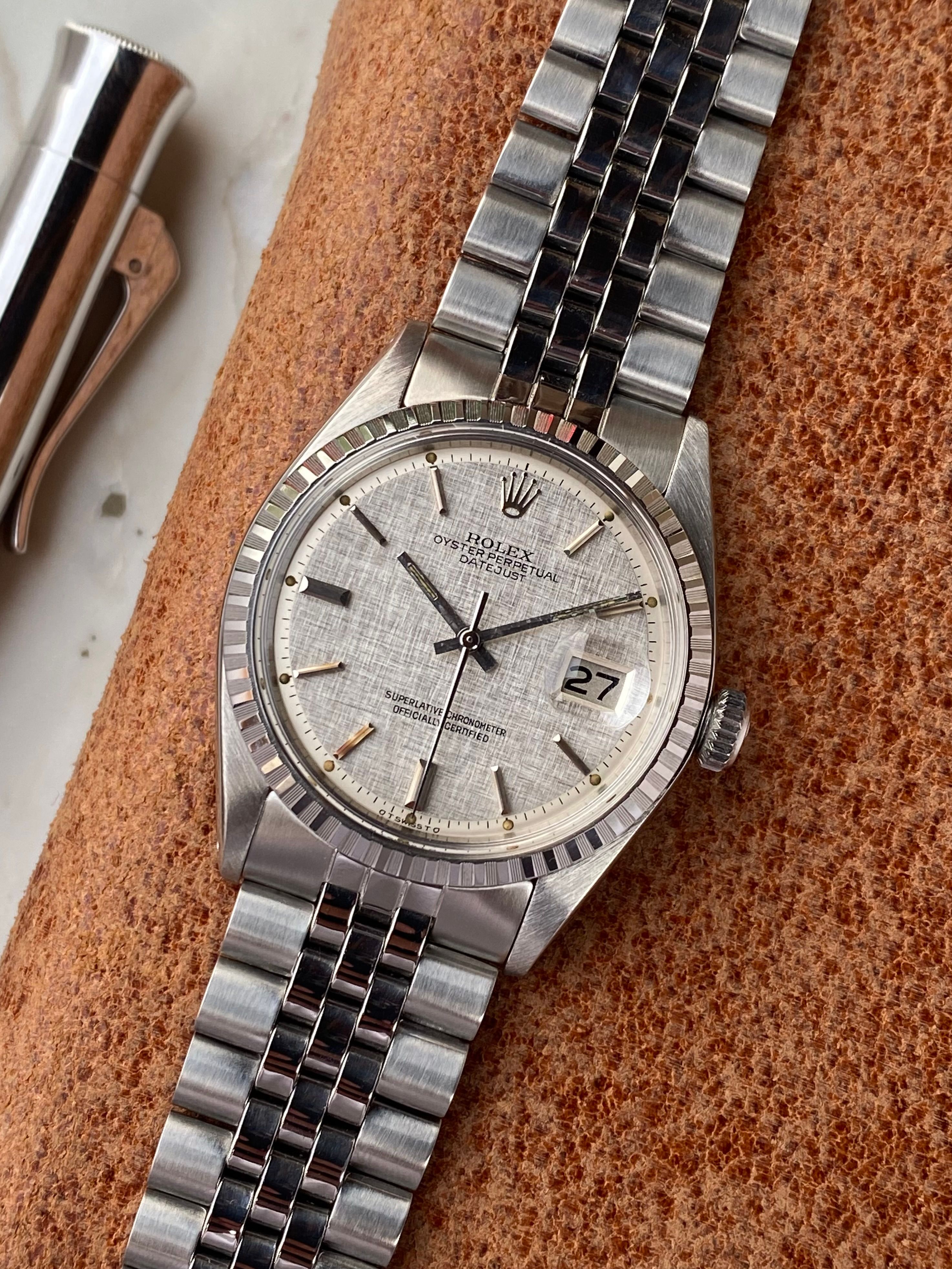 Datejust deals linen dial