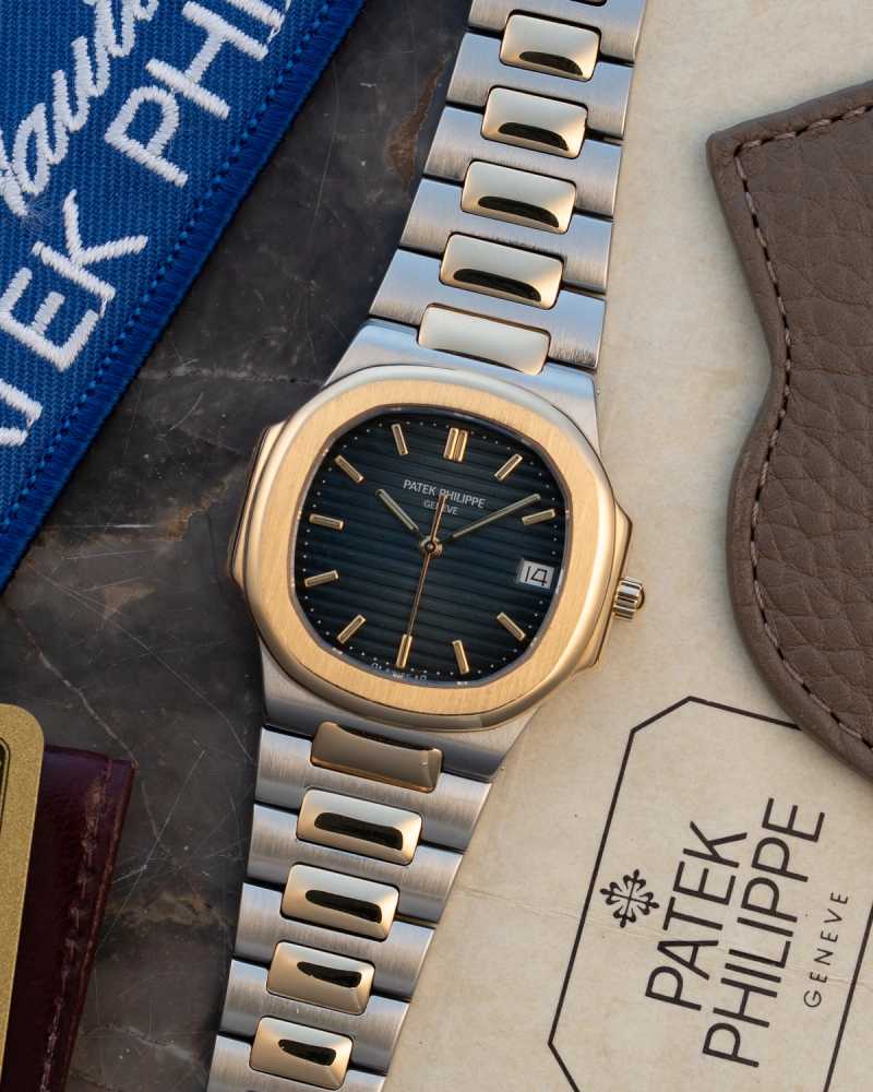 Featured image for Patek Philippe Nautilus "Patek Service" 3900 Blue 1987 with original box and papers