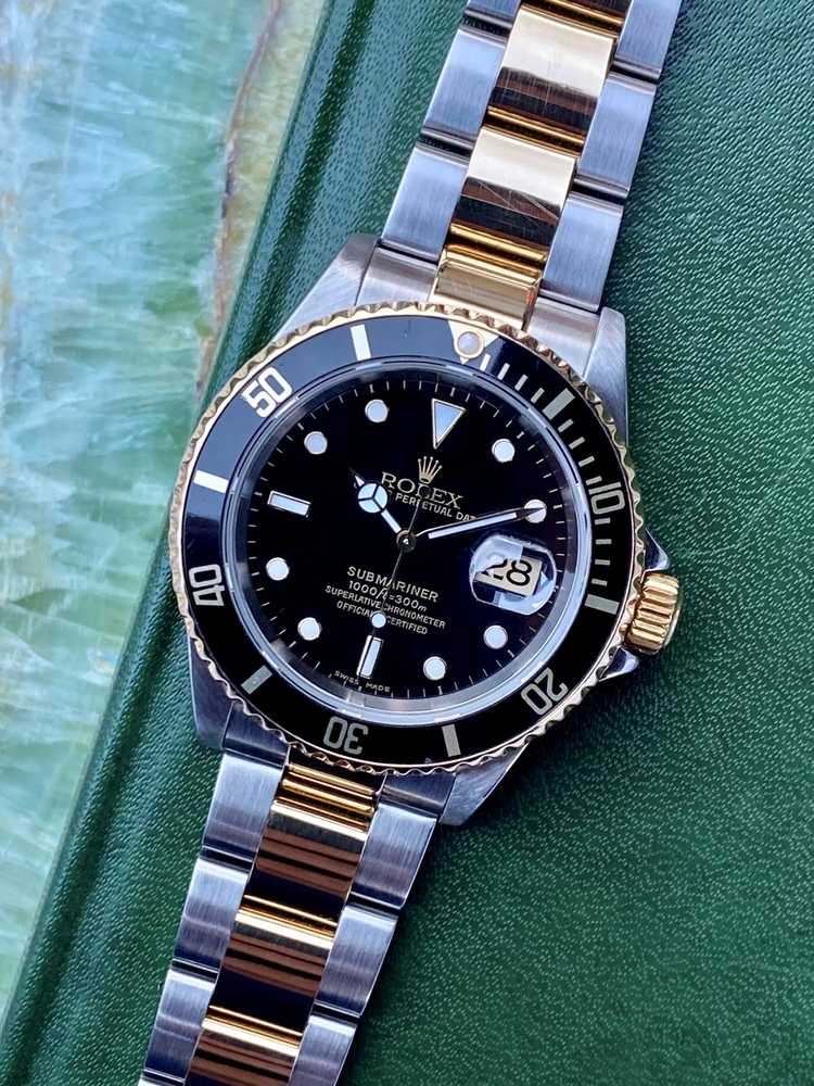 Featured image for Rolex Submariner Date 16613 Black 2000 with original box and papers