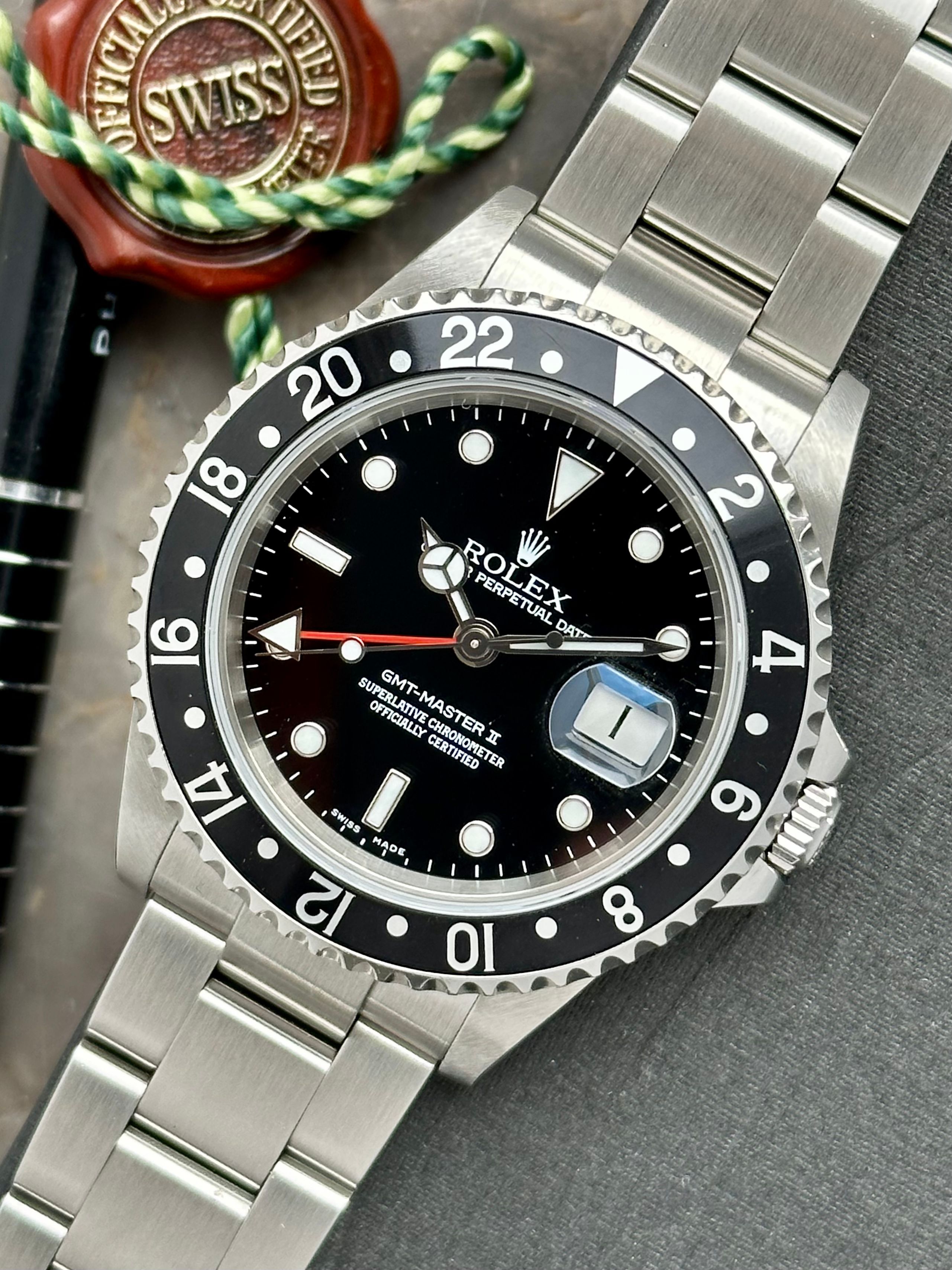 Rolex GMT Master II 16710 T Black 2004