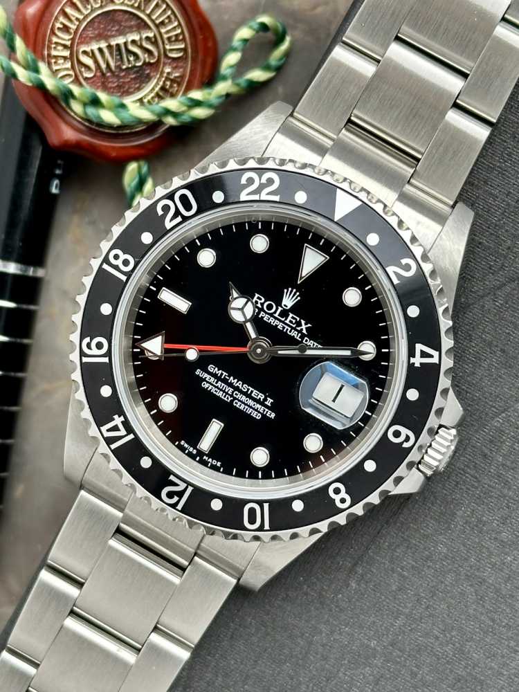 Image for Rolex GMT-Master II 16710 T Black 2004 