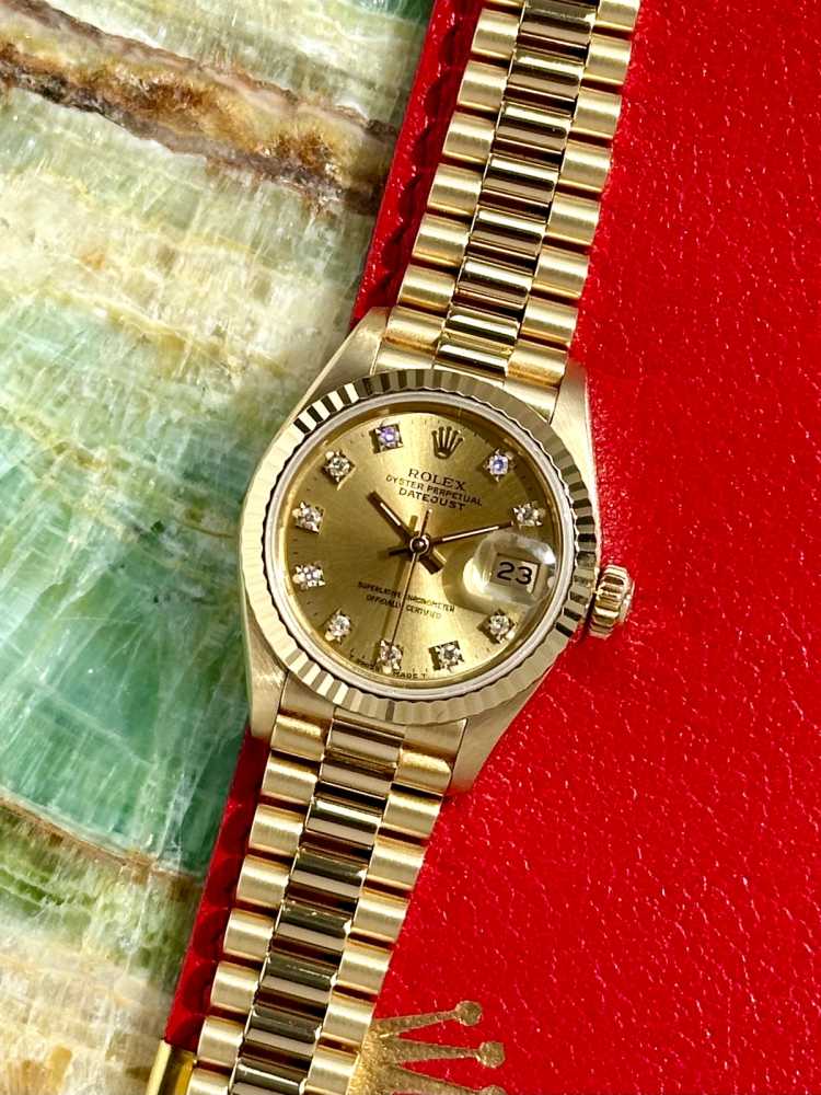 Featured image for Rolex Lady-Datejust "Diamond" 69178G Gold 1988 