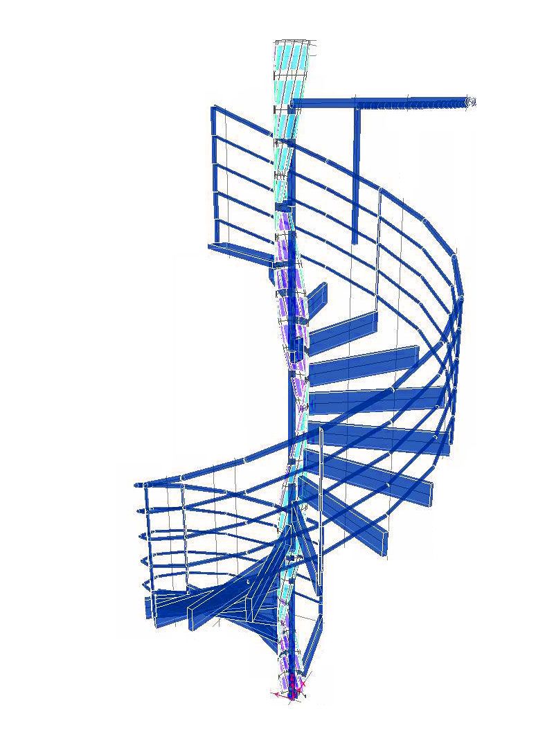 Transparent House II Interior Stair