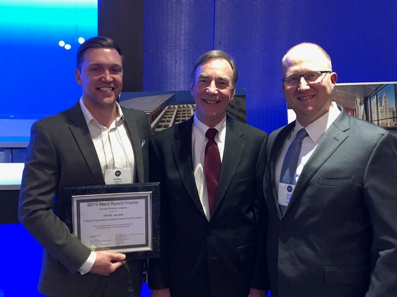 Left to Right: Matthew Anderson (Senior Engineer), Roger Reckers SE (Principal), David Nickell SE (Principal)