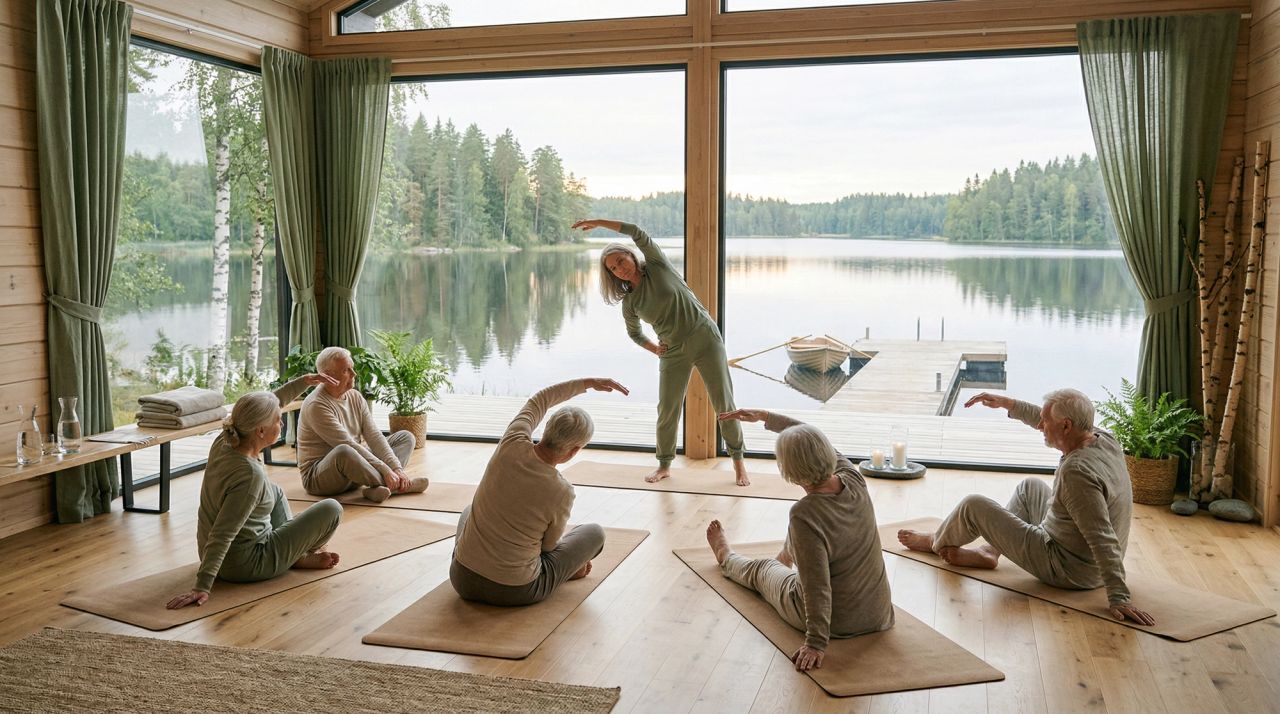 Retiro de bienestar para mayores