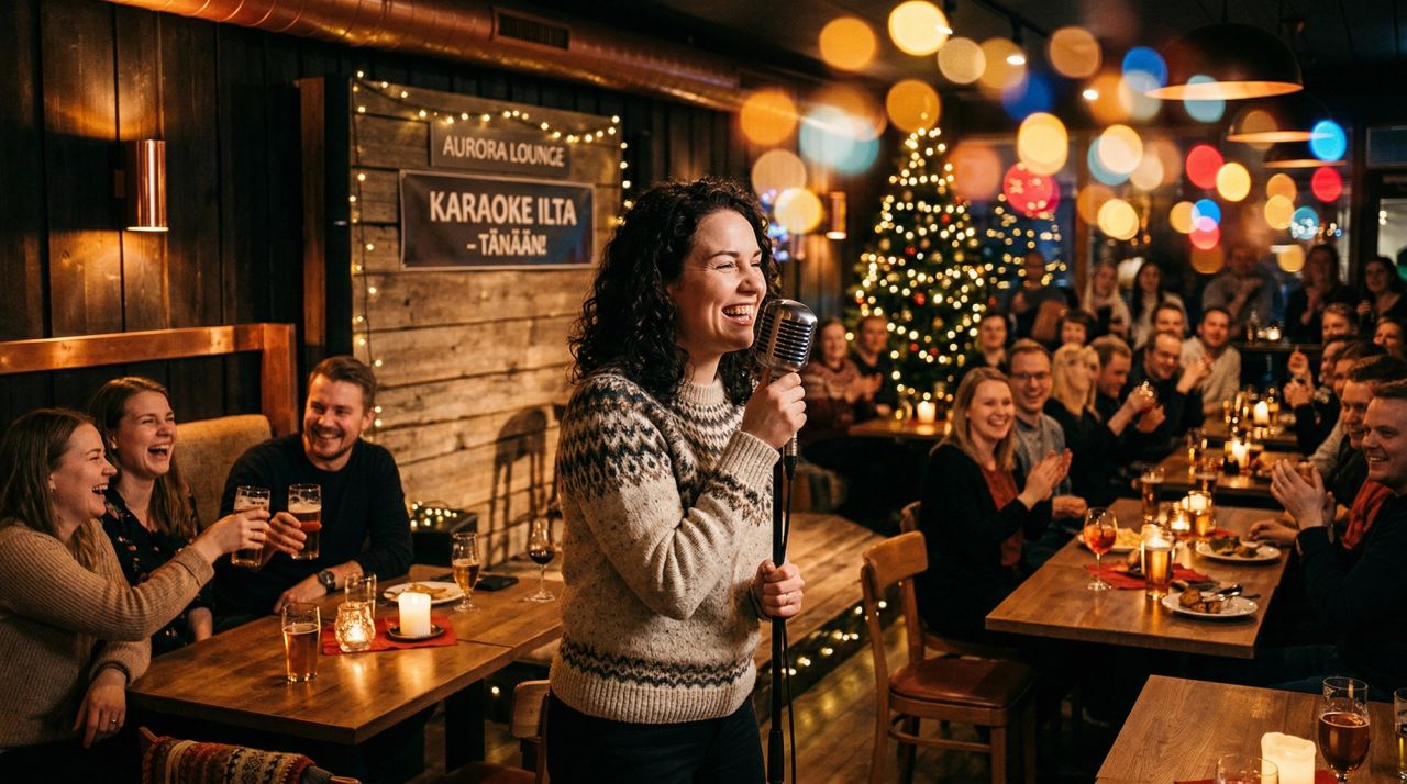 Noche de karaoke Humppa-Valssi
