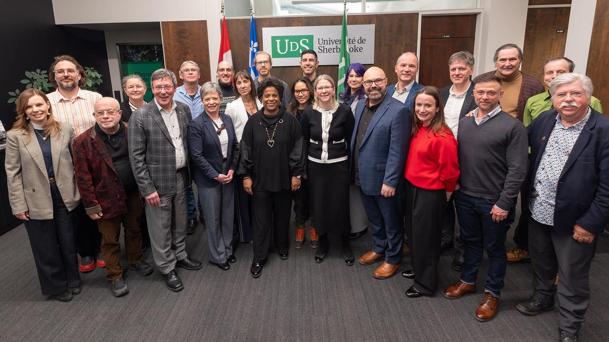 A group of Movember employees and advocates coming together for men's health
