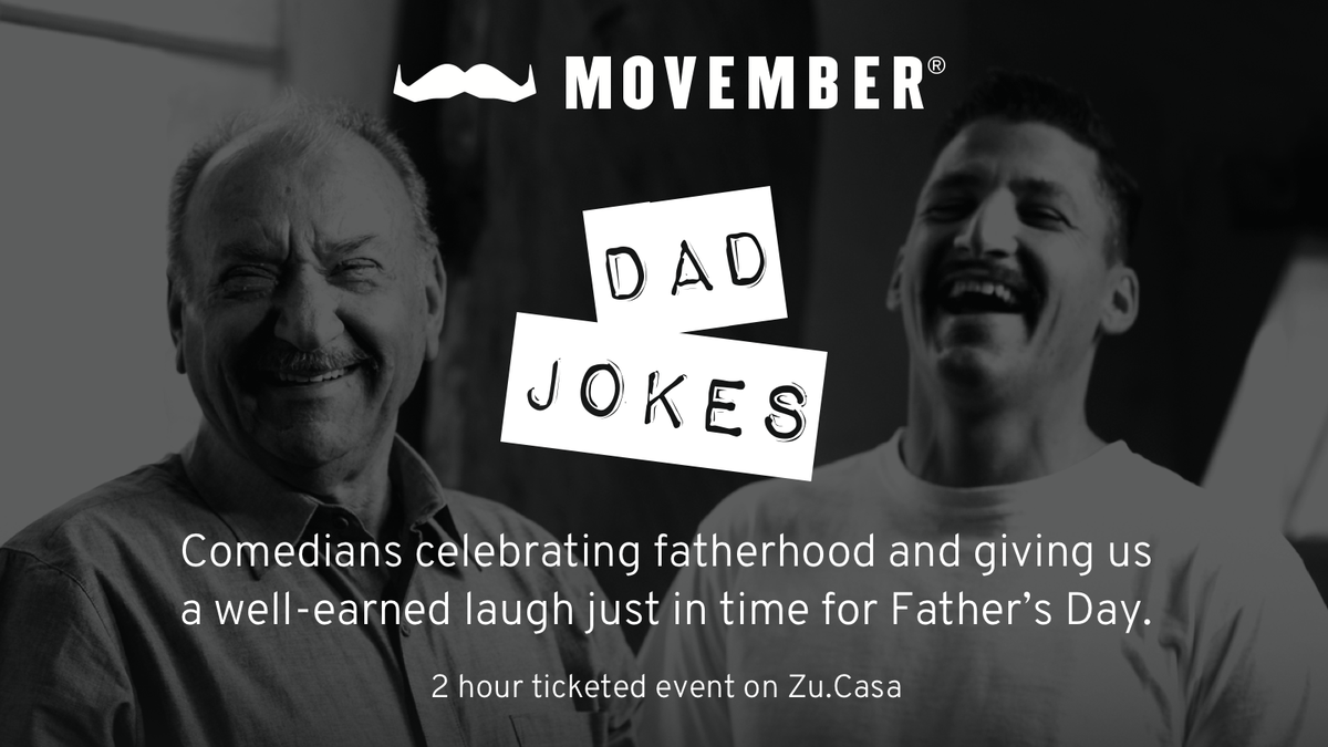 Movember Dad Jokes Father's Day