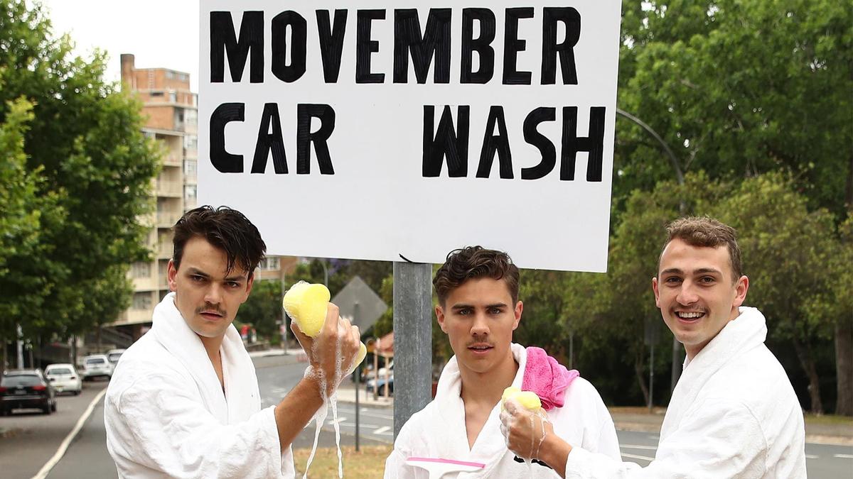 Le lave-auto Movember est ouvert