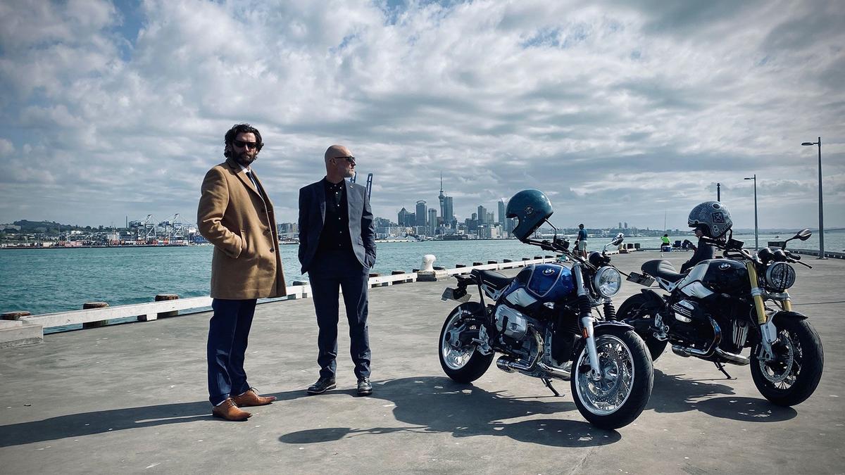 Preston O'Brien and John Shepherd from The Motorcycle Collective